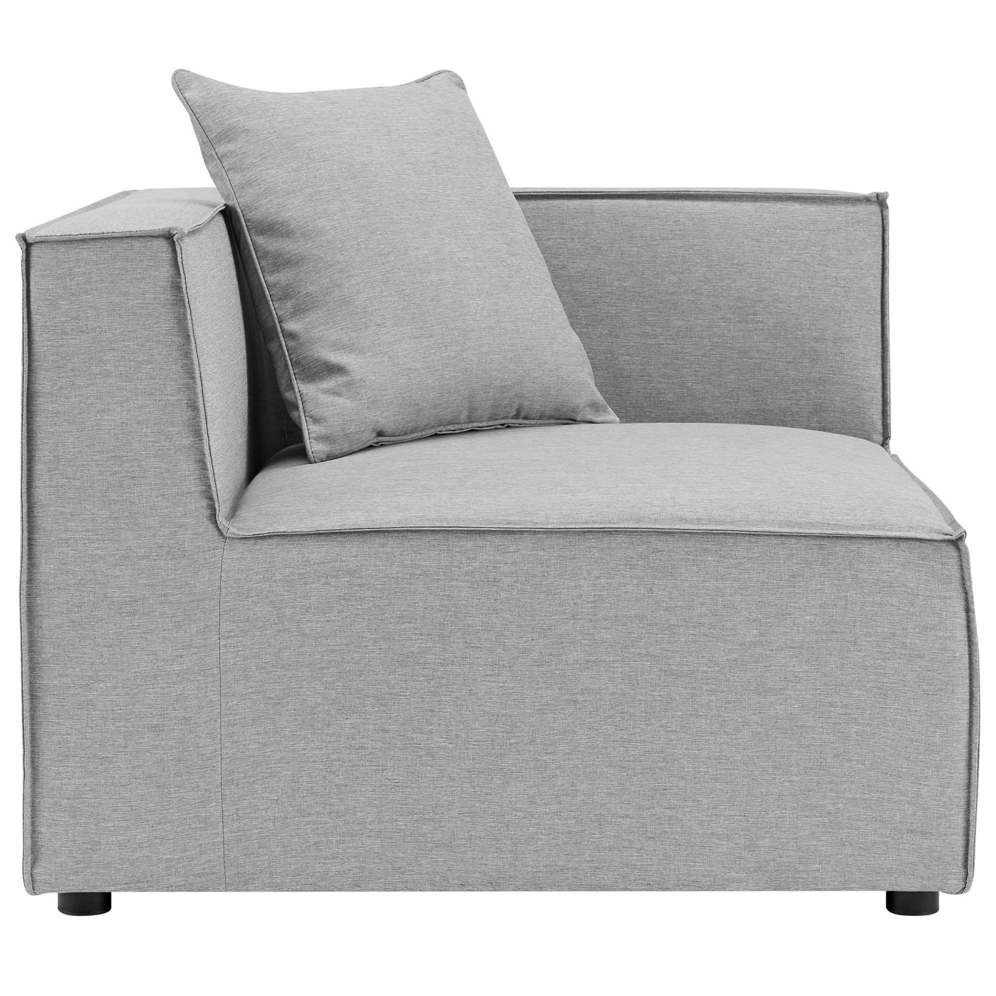 Saybrook 2-Piece Outdoor Patio Upholstered Sectional Sofa Loveseat by Modway - Image 17
