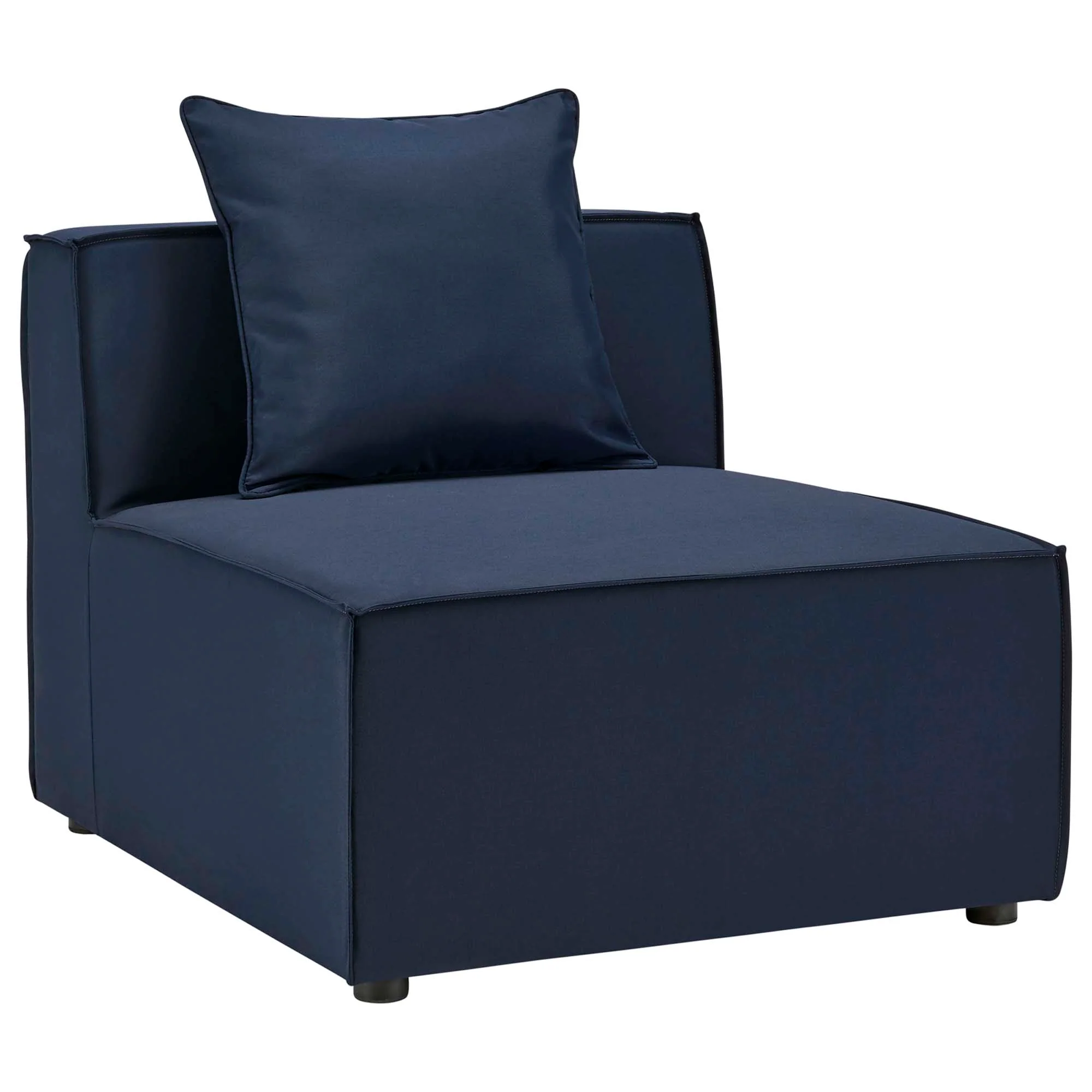 Saybrook 3-Piece Outdoor Patio Upholstered Sectional Sofa by Modway - Image 10