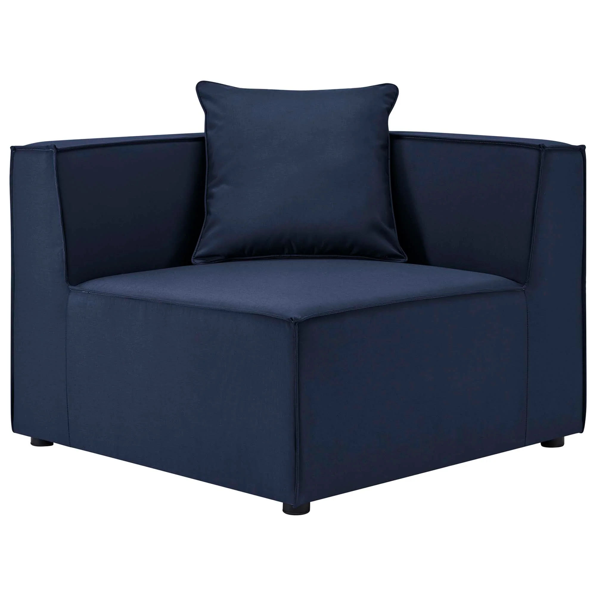 Saybrook 3-Piece Outdoor Patio Upholstered Sectional Sofa by Modway - Image 18
