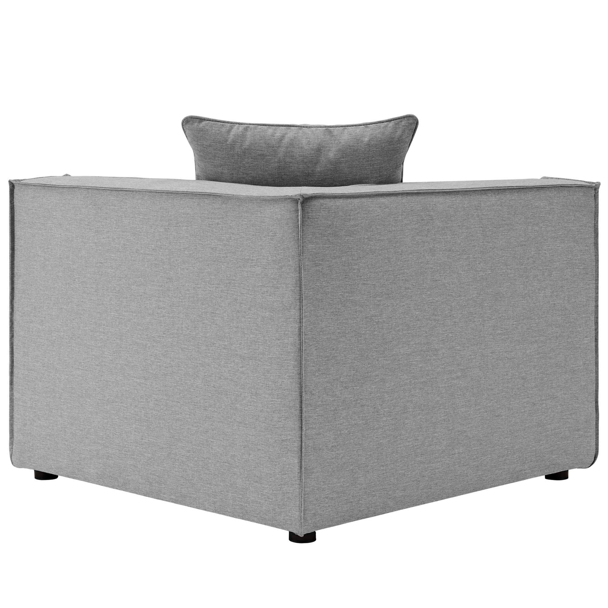 Saybrook 4-Piece Outdoor Patio Upholstered Sectional Sofa by Modway - Image 15