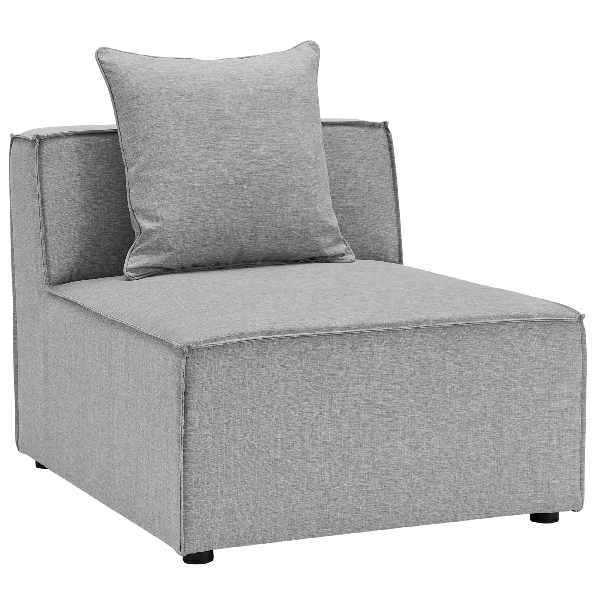 Saybrook 8-Piece Outdoor Patio Upholstered Sectional Sofa by Modway - Image 13