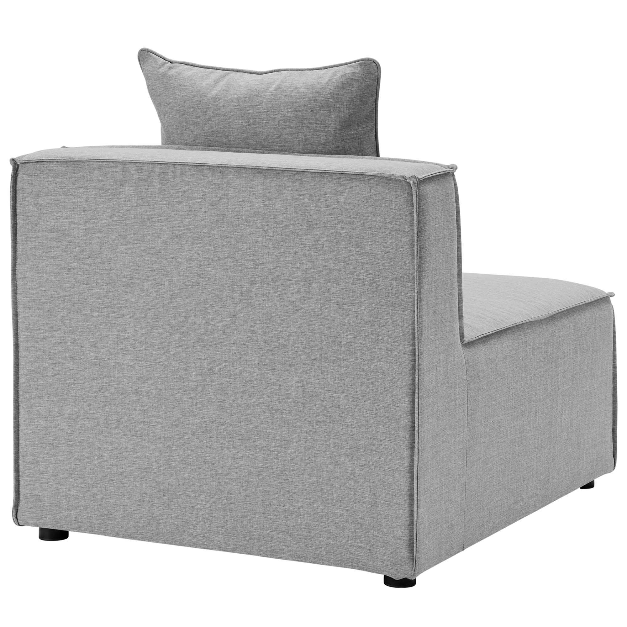 Saybrook 8-Piece Outdoor Patio Upholstered Sectional Sofa by Modway - Image 9