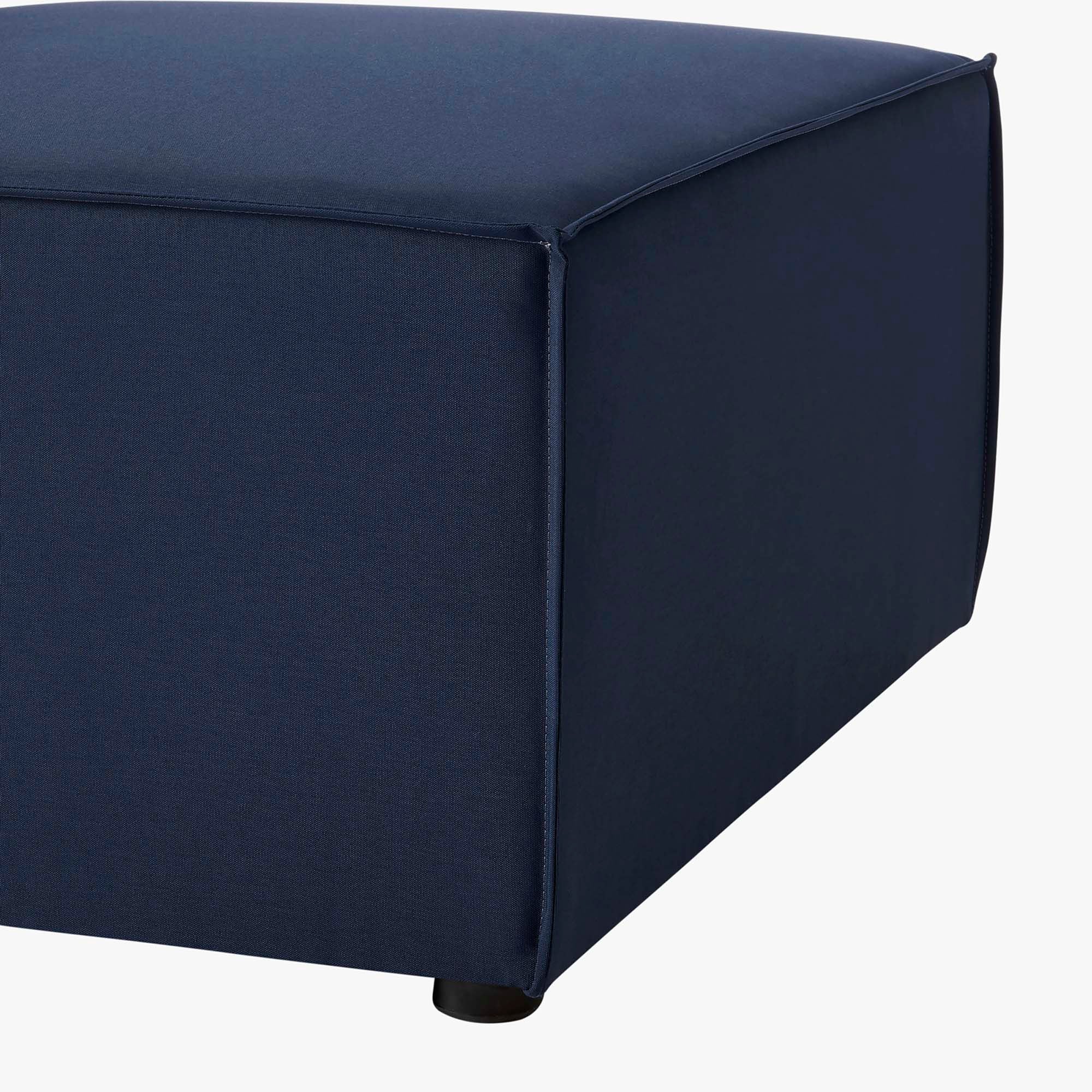 Saybrook Outdoor Patio Upholstered Sectional Sofa Armless Chair by Modway - Image 12