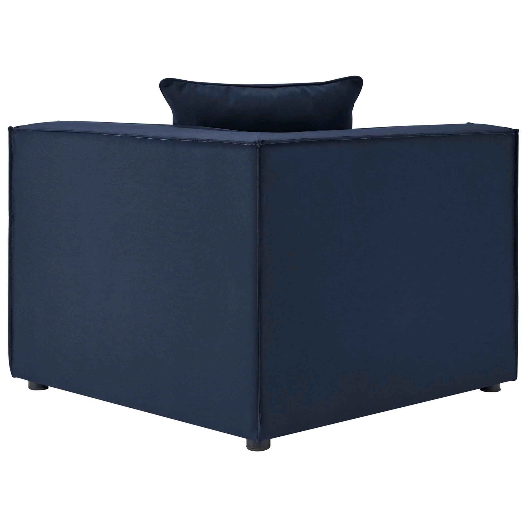 Saybrook Outdoor Patio Upholstered Sectional Sofa Corner Chair - Image 14