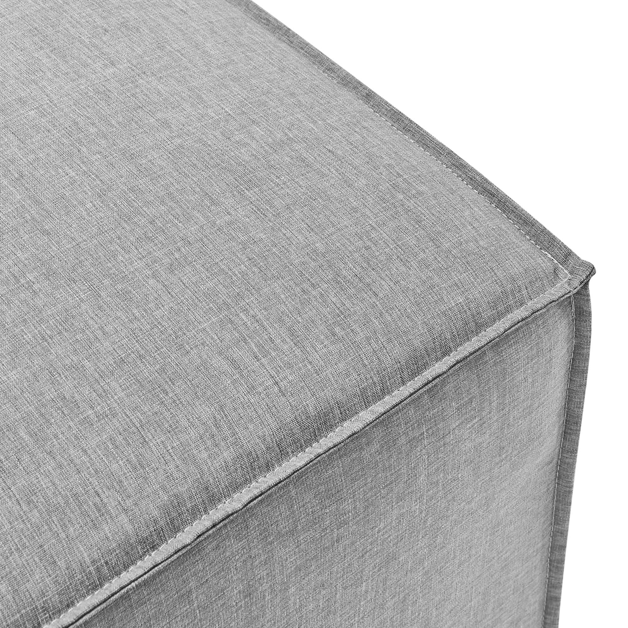 Saybrook Outdoor Patio Upholstered Sectional Sofa Ottoman by Modway - Image 10