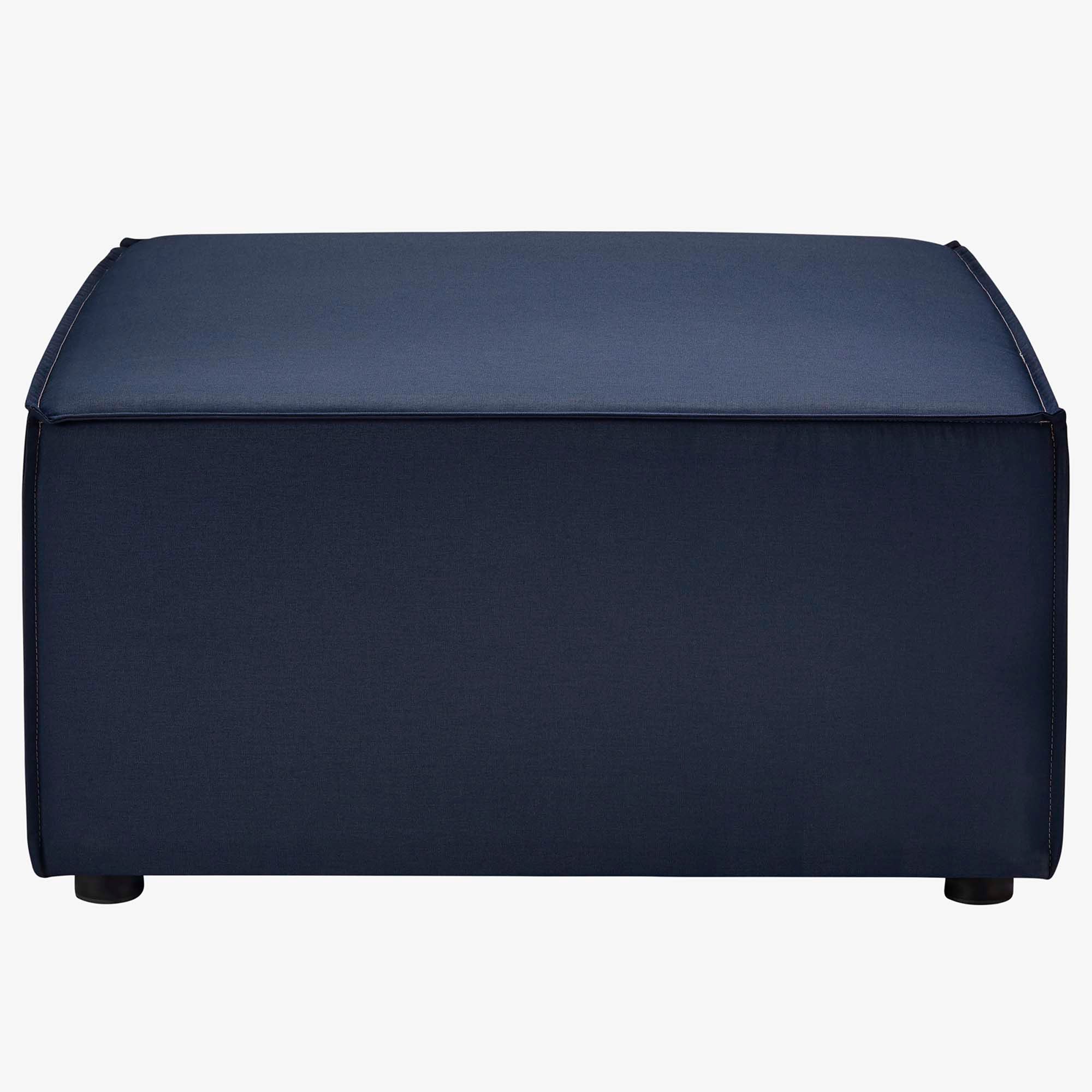 Saybrook Outdoor Patio Upholstered Sectional Sofa Ottoman by Modway - Image 11