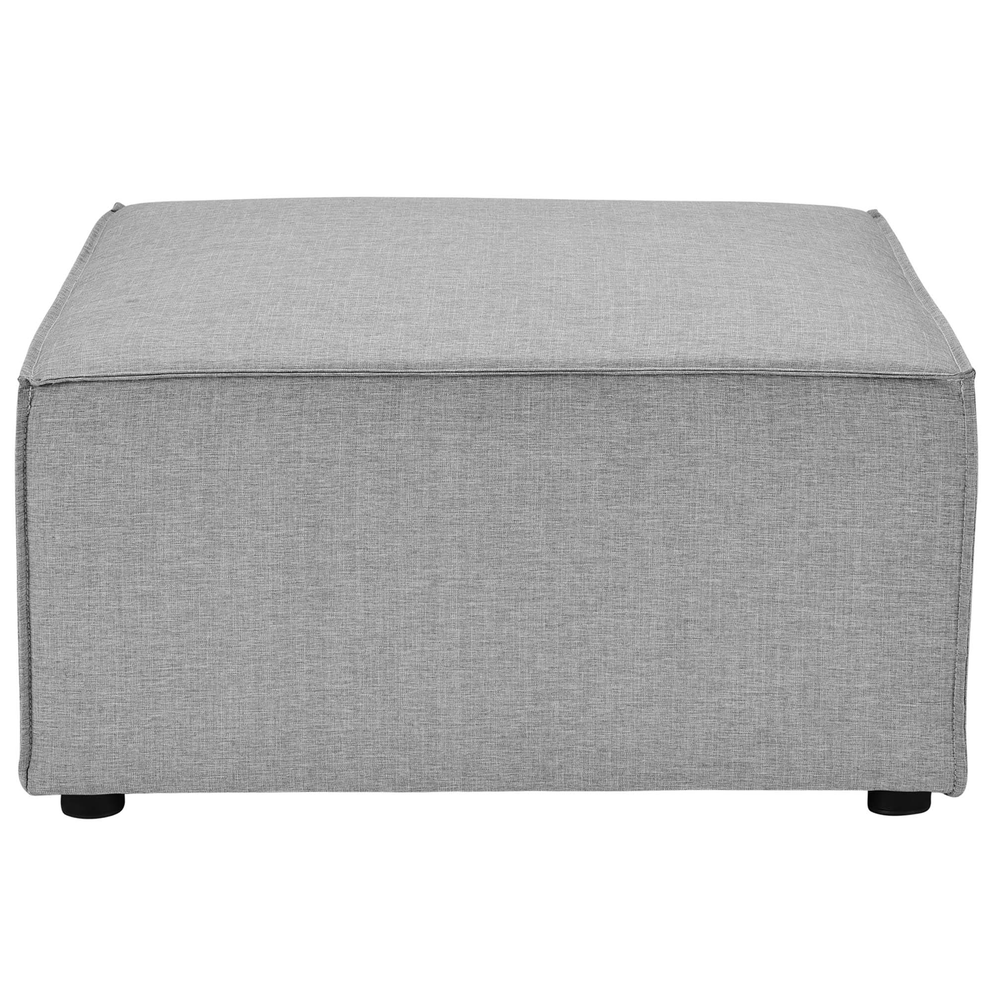 Saybrook Outdoor Patio Upholstered Sectional Sofa Ottoman by Modway - Image 12