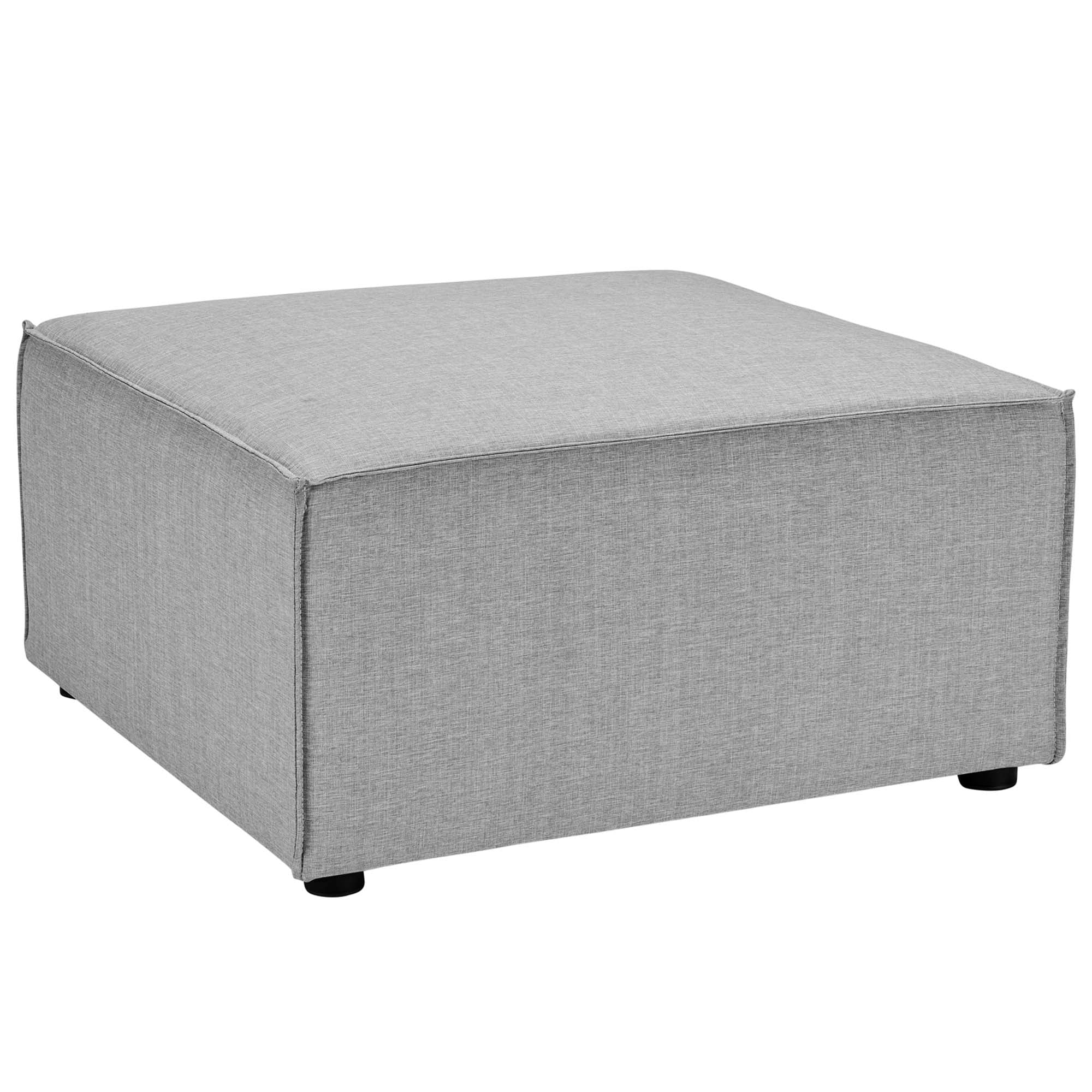 Saybrook Outdoor Patio Upholstered Sectional Sofa Ottoman by Modway - Image 18