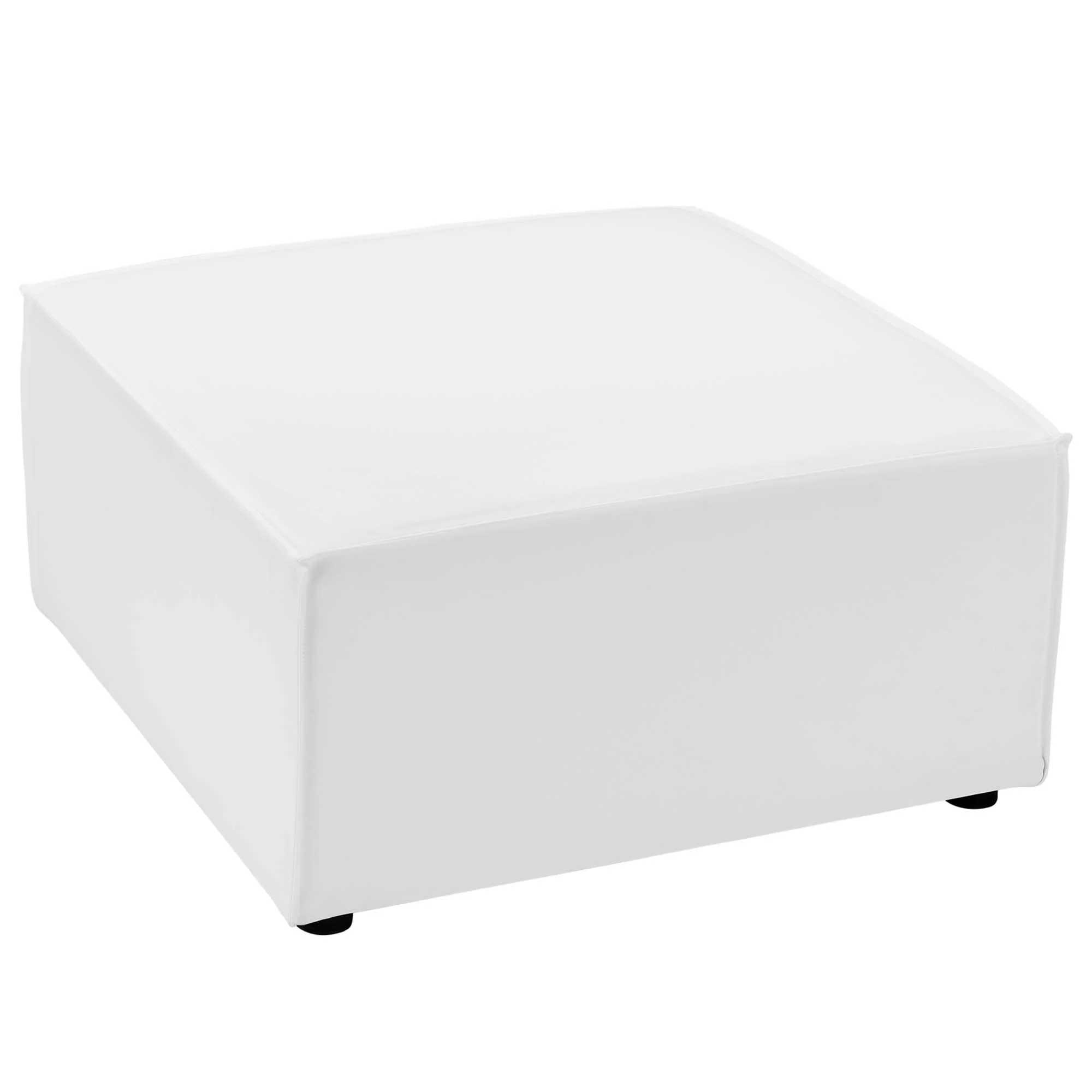 Saybrook Outdoor Patio Upholstered Sectional Sofa Ottoman by Modway - Image 3