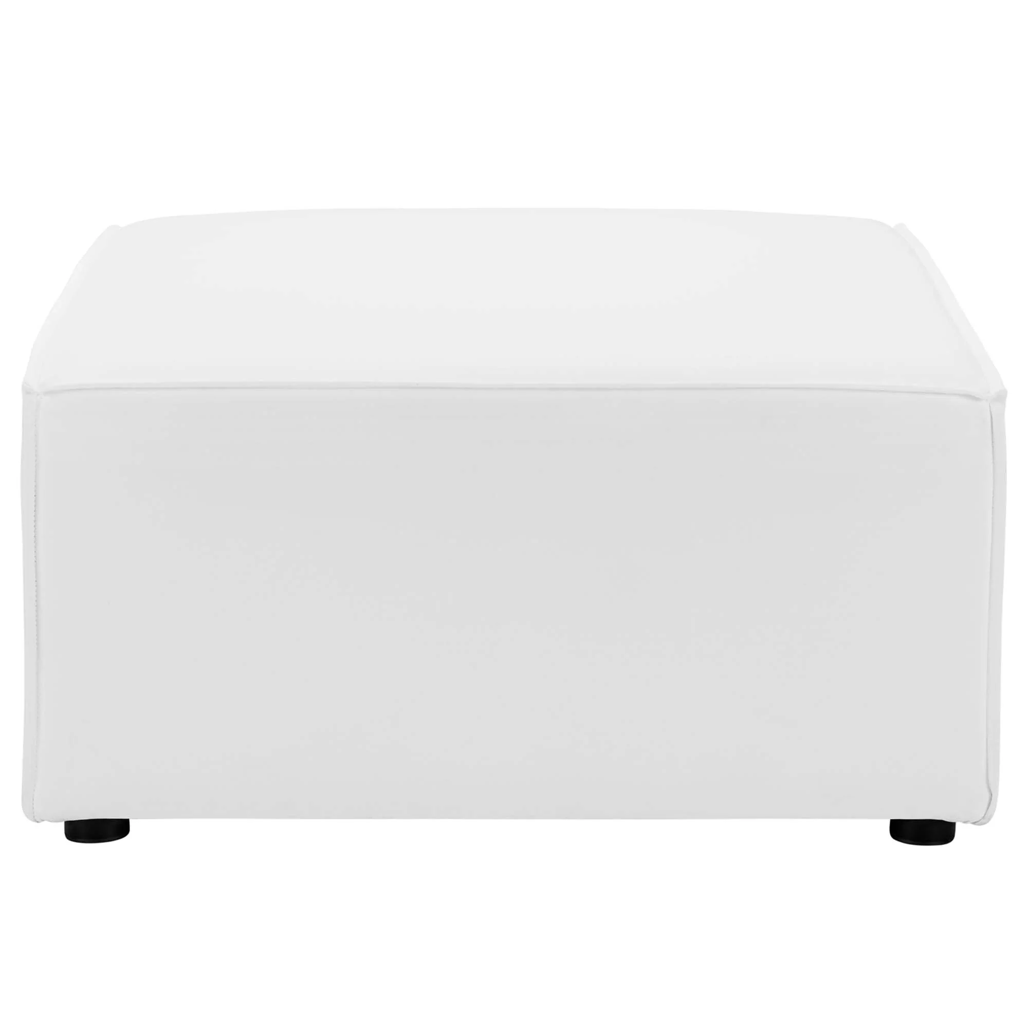 Saybrook Outdoor Patio Upholstered Sectional Sofa Ottoman by Modway - Image 4