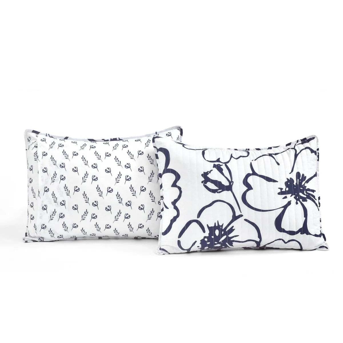 Scandinavian Floral Quilt 3 Piece Set - Image 12