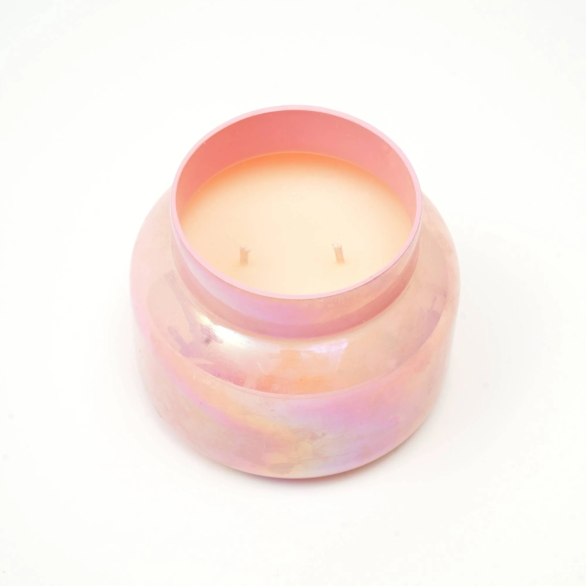 Scented Wax Candle Jar - Pink Lustre - Image 3