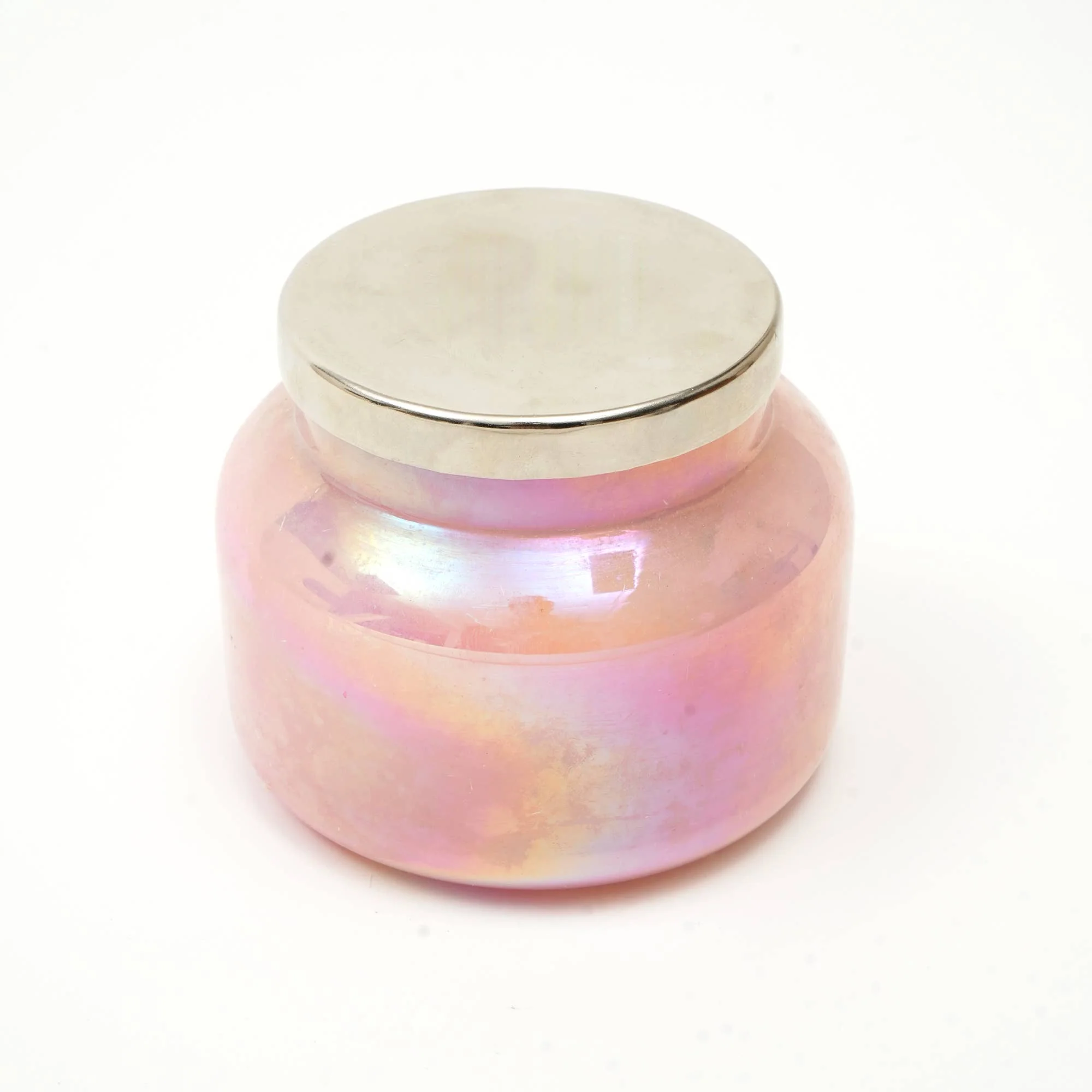 Scented Wax Candle Jar - Pink Lustre - Image 4