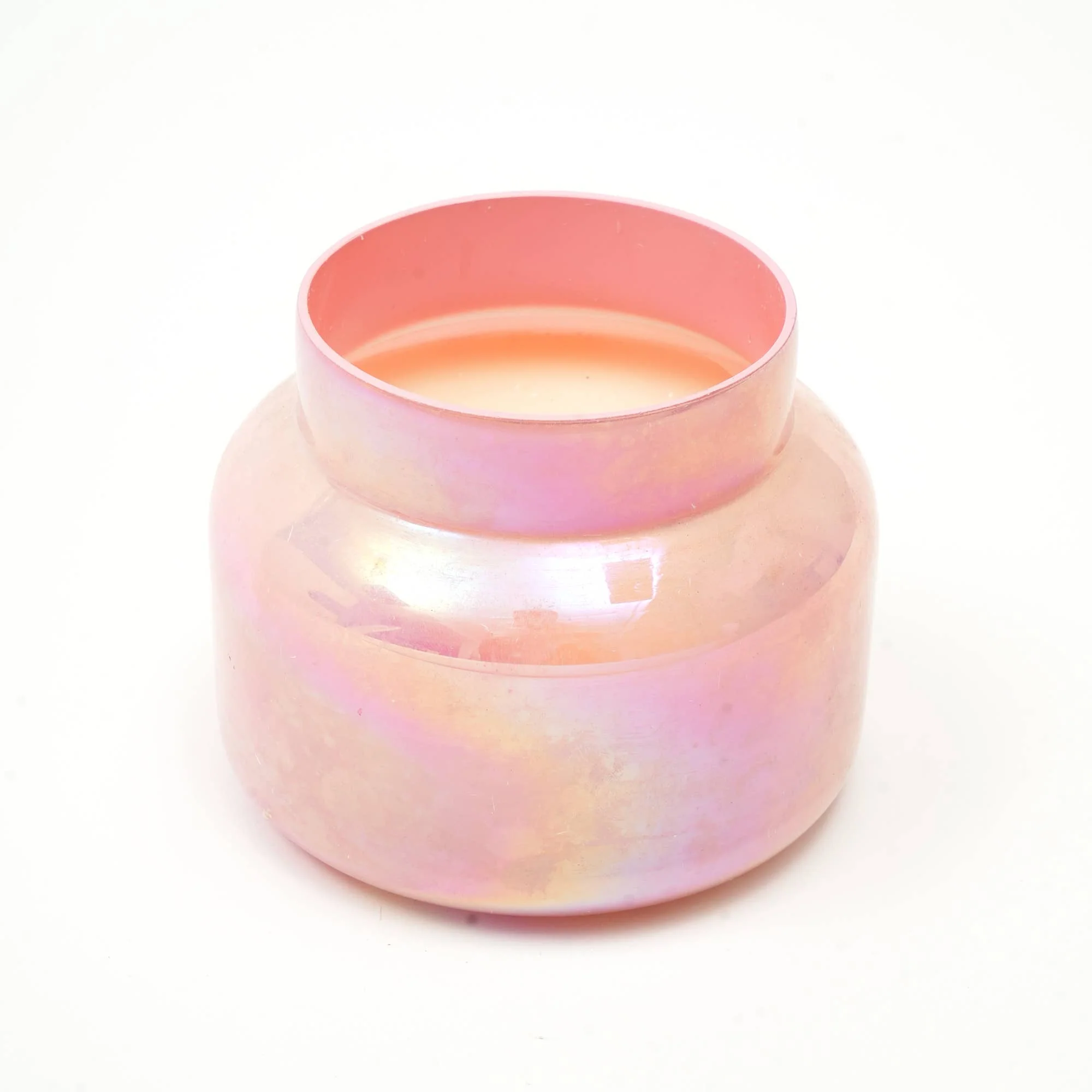 Scented Wax Candle Jar - Pink Lustre - Image 6
