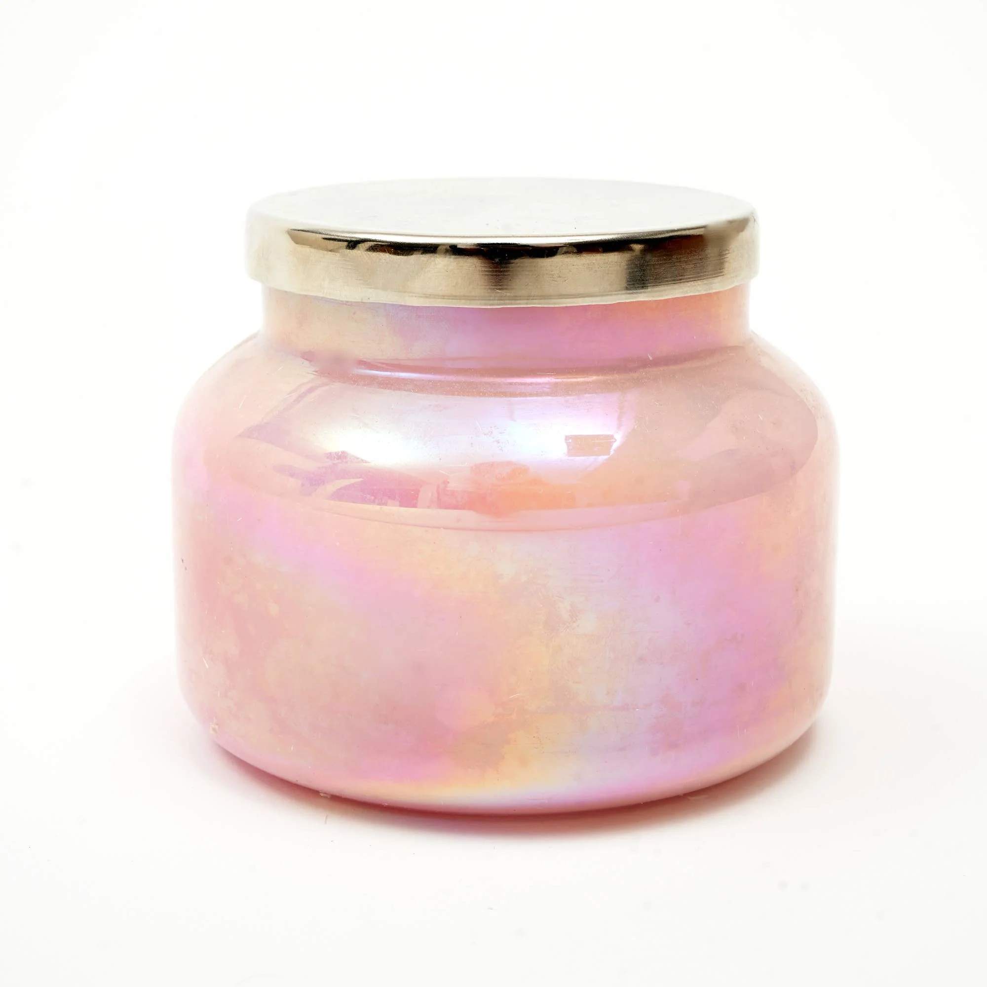 Scented Wax Candle Jar - Pink Lustre - Image 8