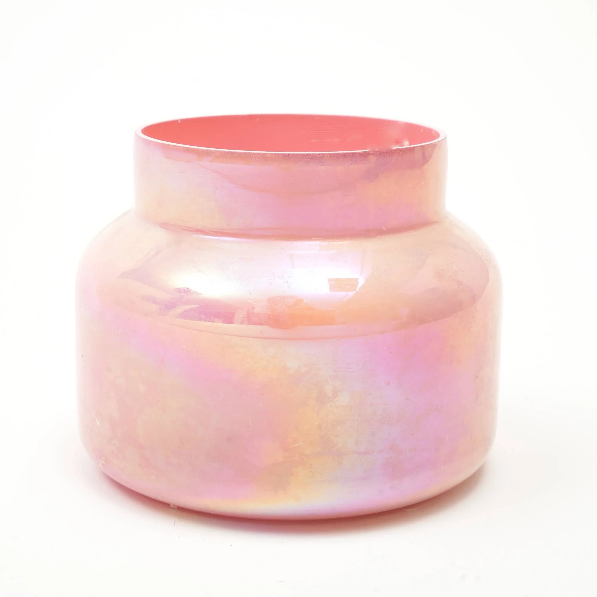 Scented Wax Candle Jar - Pink Lustre - Image 9
