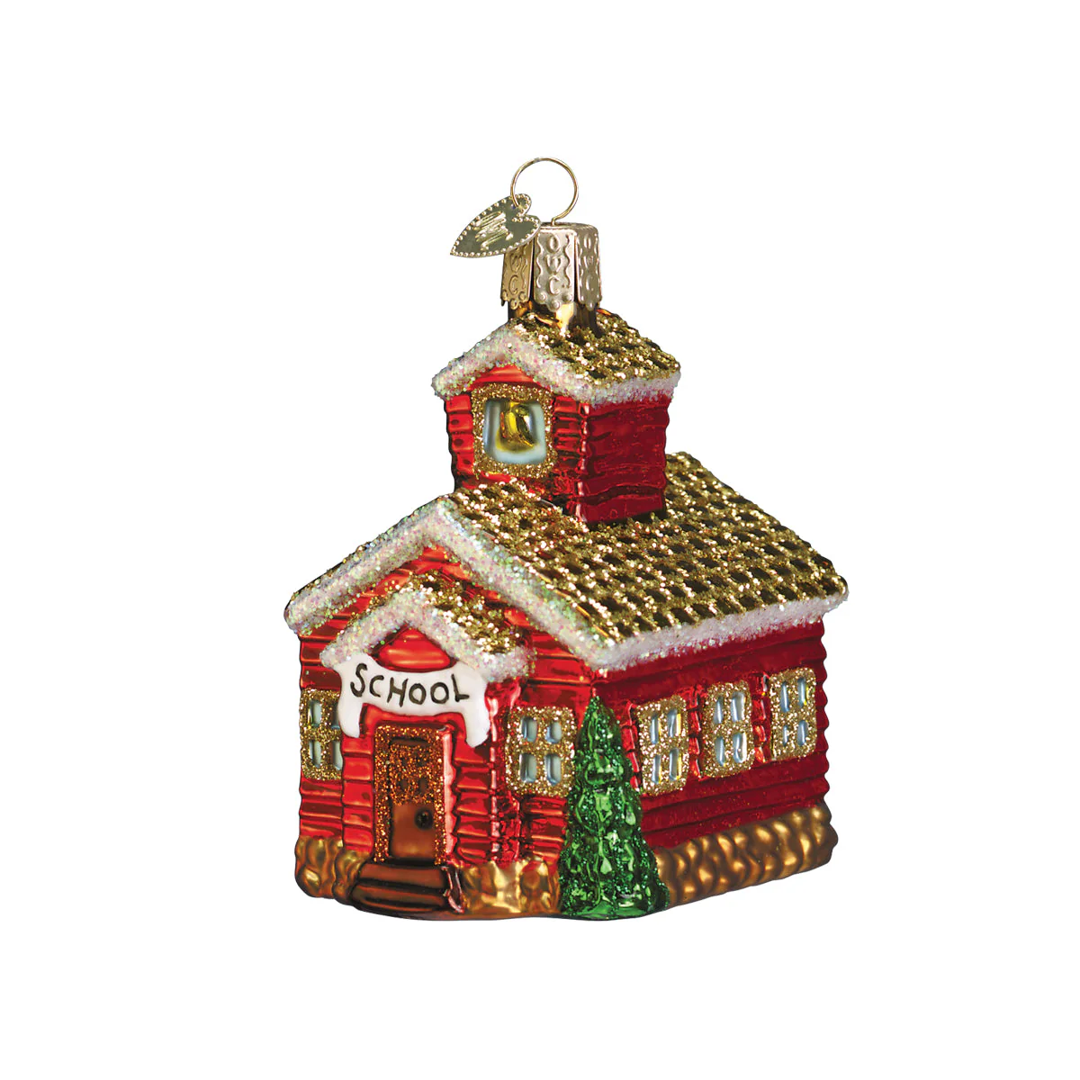 School House Ornament by Old World Christmas - Image 4