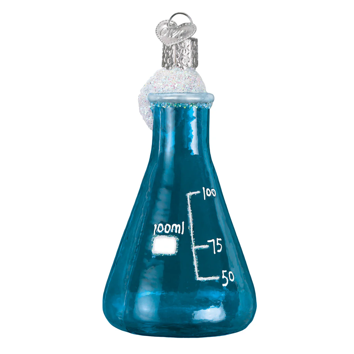 Science Beaker Ornament by Old World Christmas - Image 2