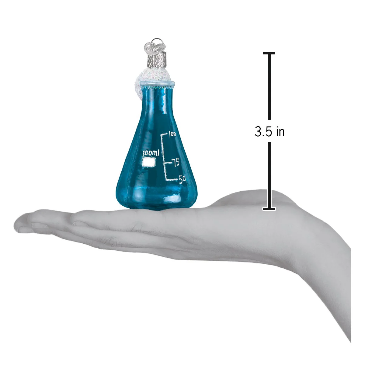 Science Beaker Ornament by Old World Christmas - Image 5