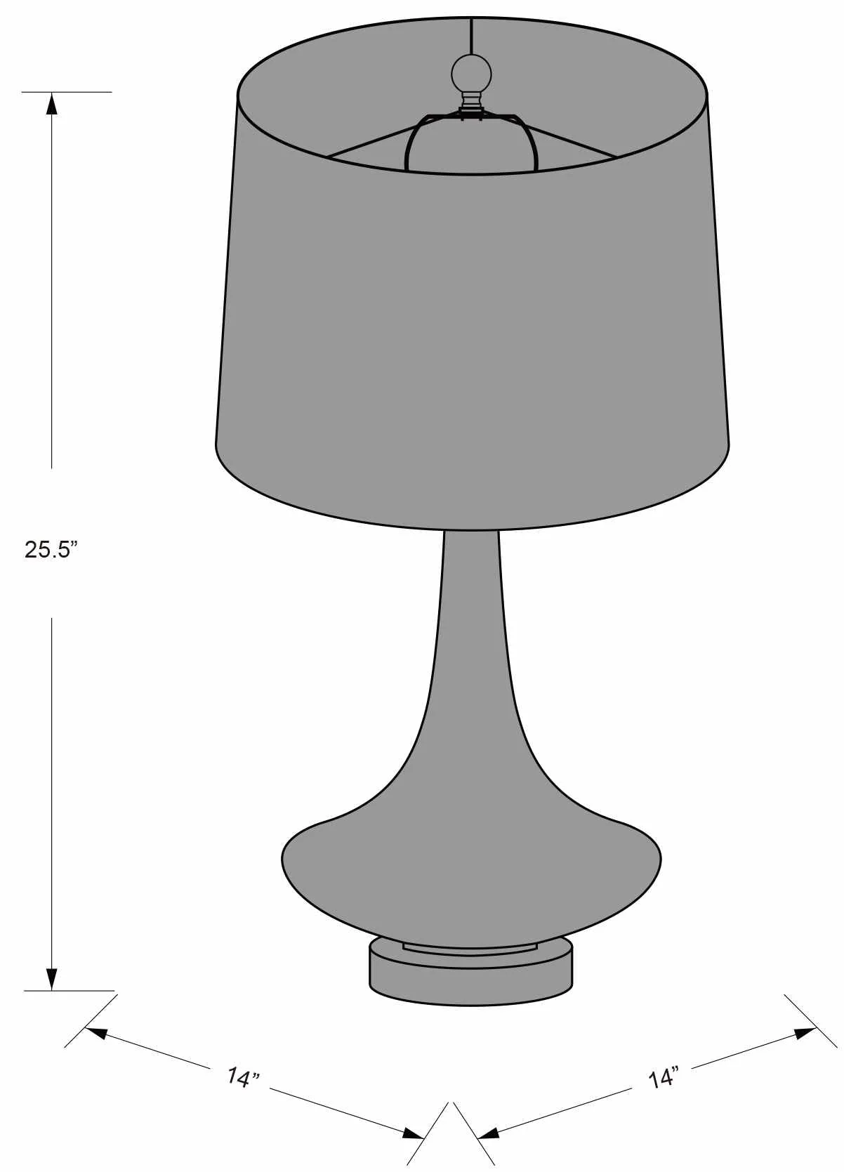 Sciotodale Table Lamp - Image 8