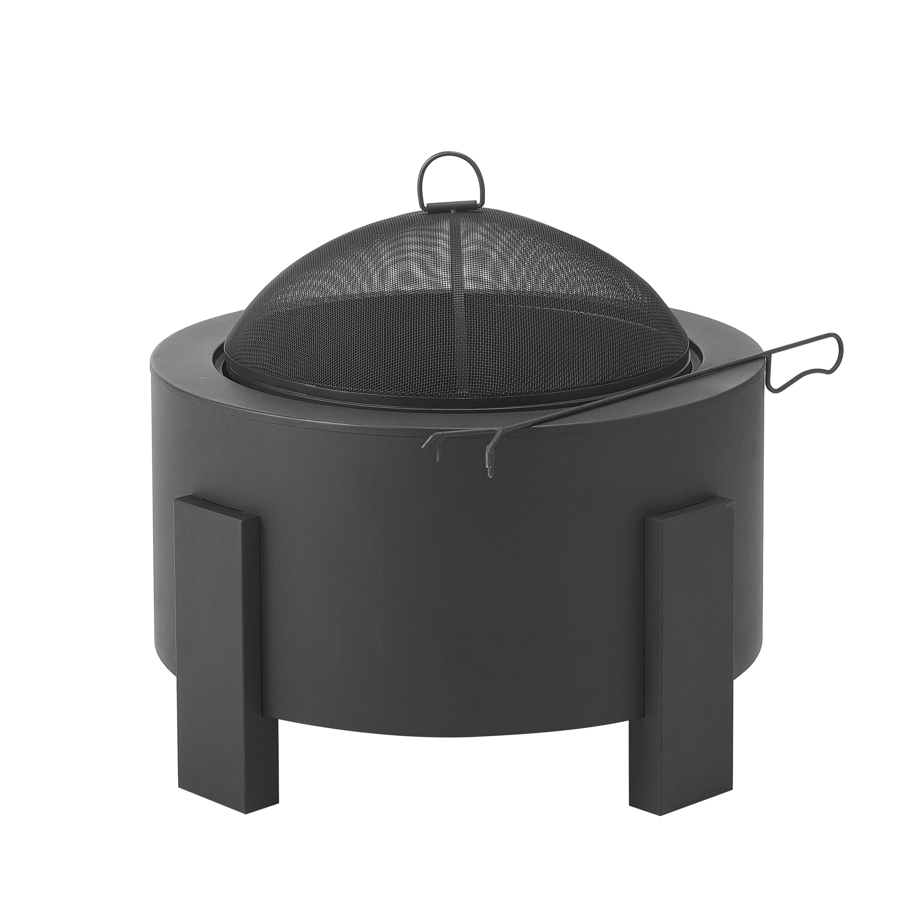 Scott Living Flicker Wood Burning Iron Fire Pit - Image 4