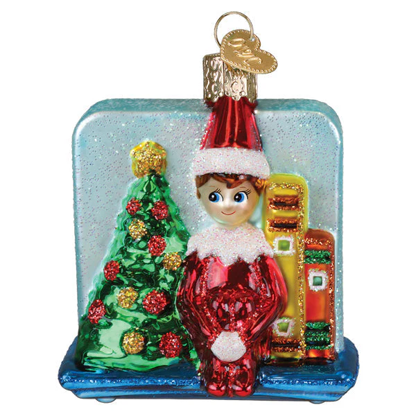 Scout Elf Storytime Ornament - Image 2