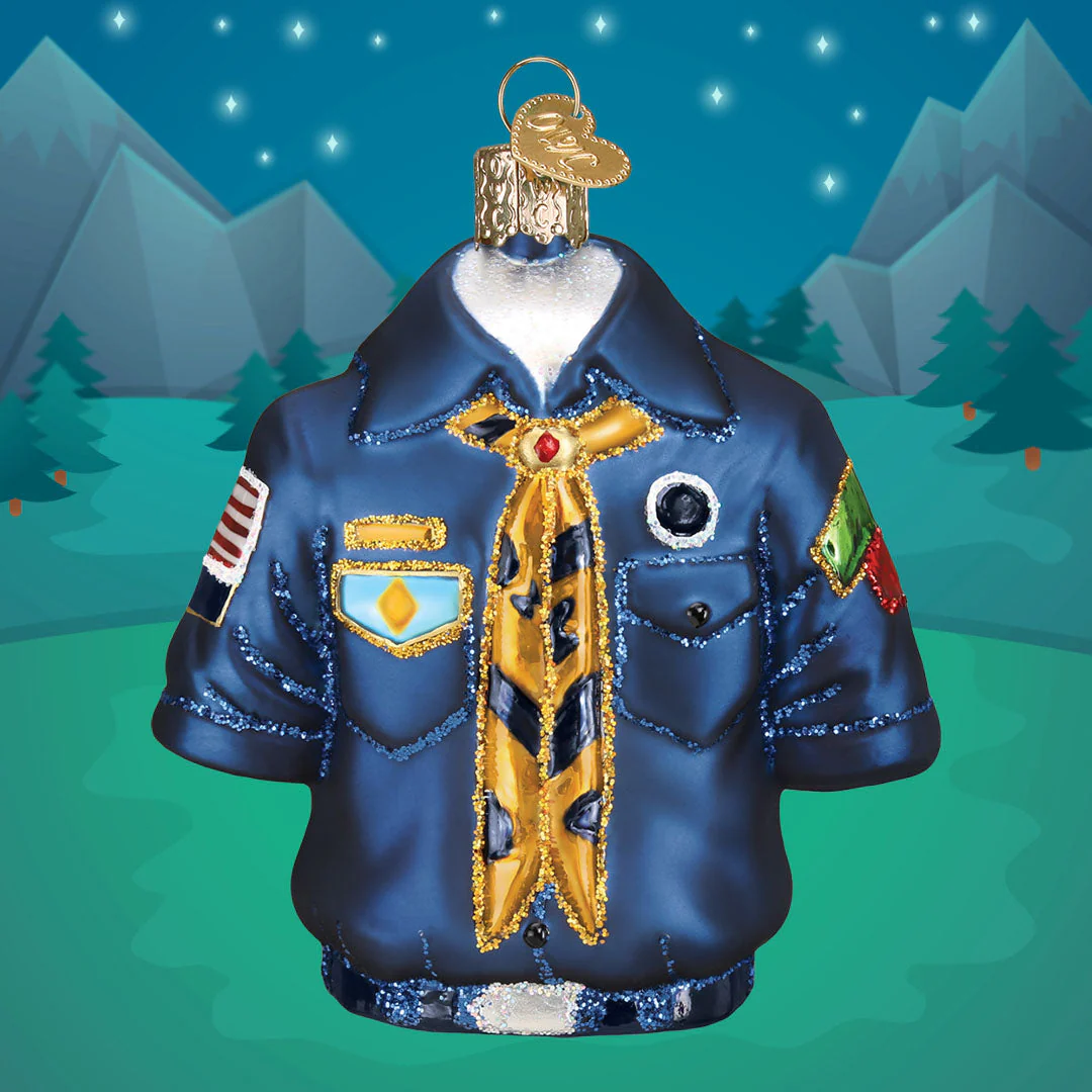 Scout Uniform Ornament - Image 6