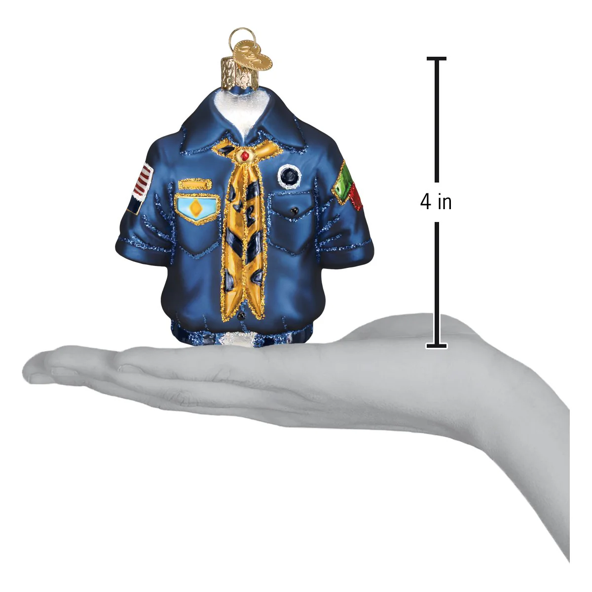 Scout Uniform Ornament - Image 7