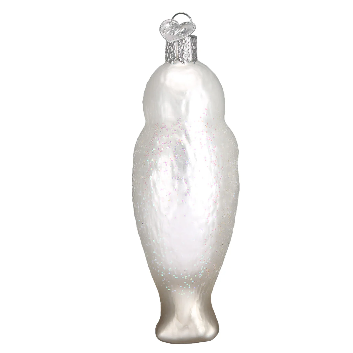 Seal Pup Glass Christmas Ornament - Image 4