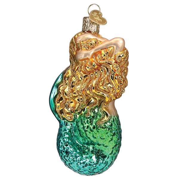 Seashell Mermaid Ornament by Old World Christmas - Image 4