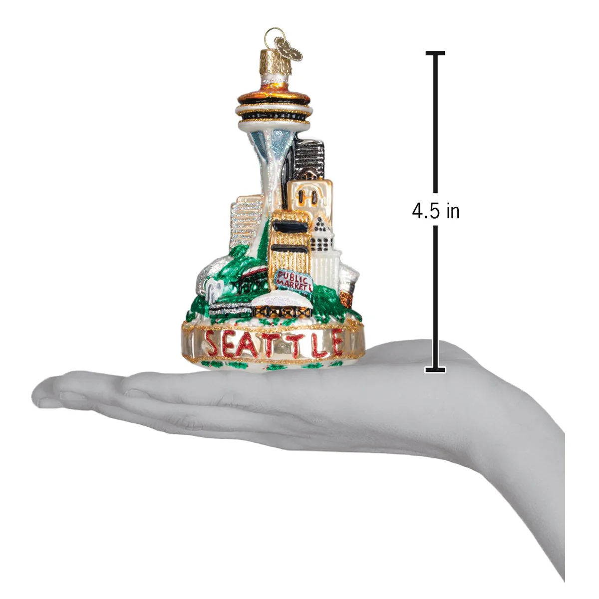 Seattle Skyline Ornament - Image 4