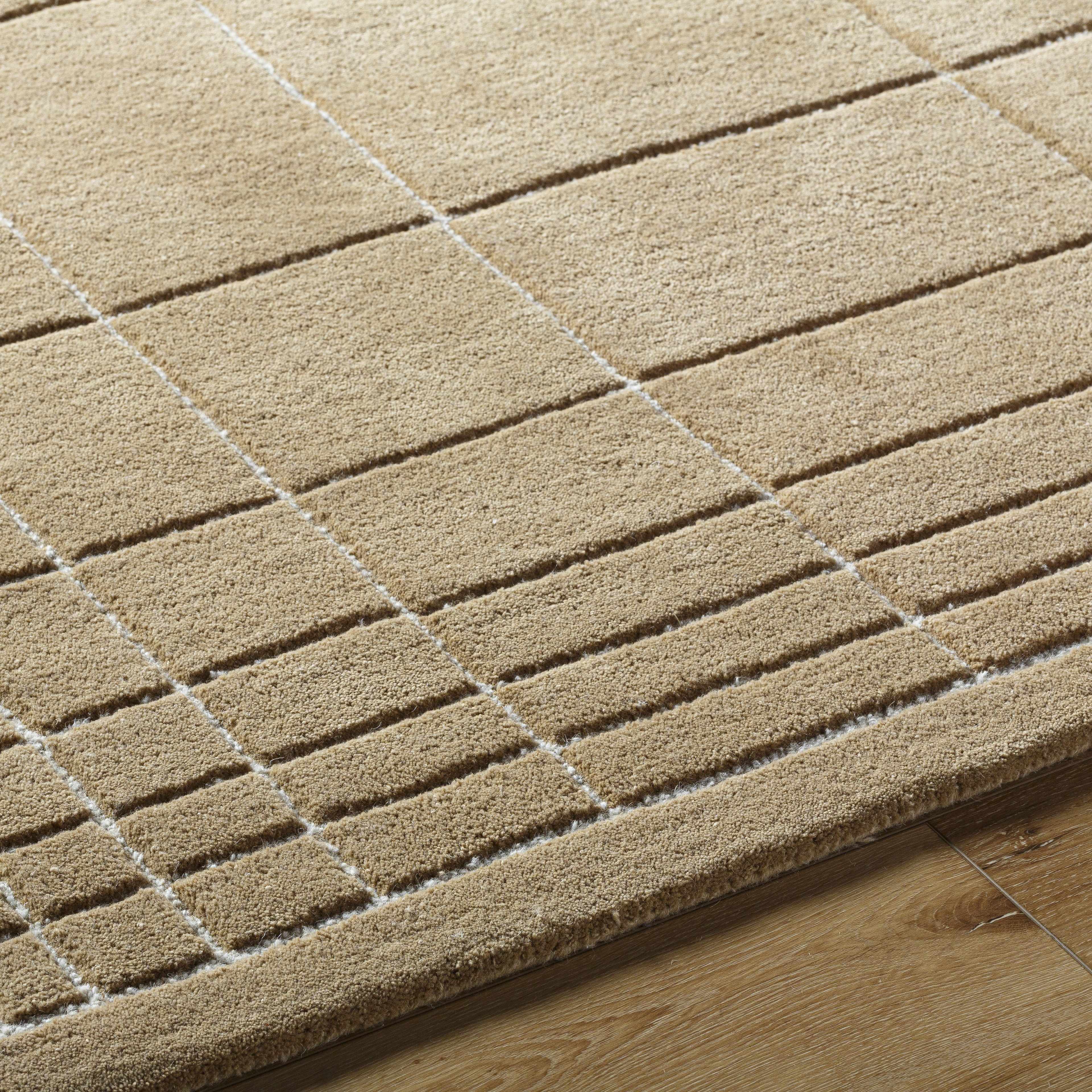 Sedna Brown Wool Area Rug - Image 7
