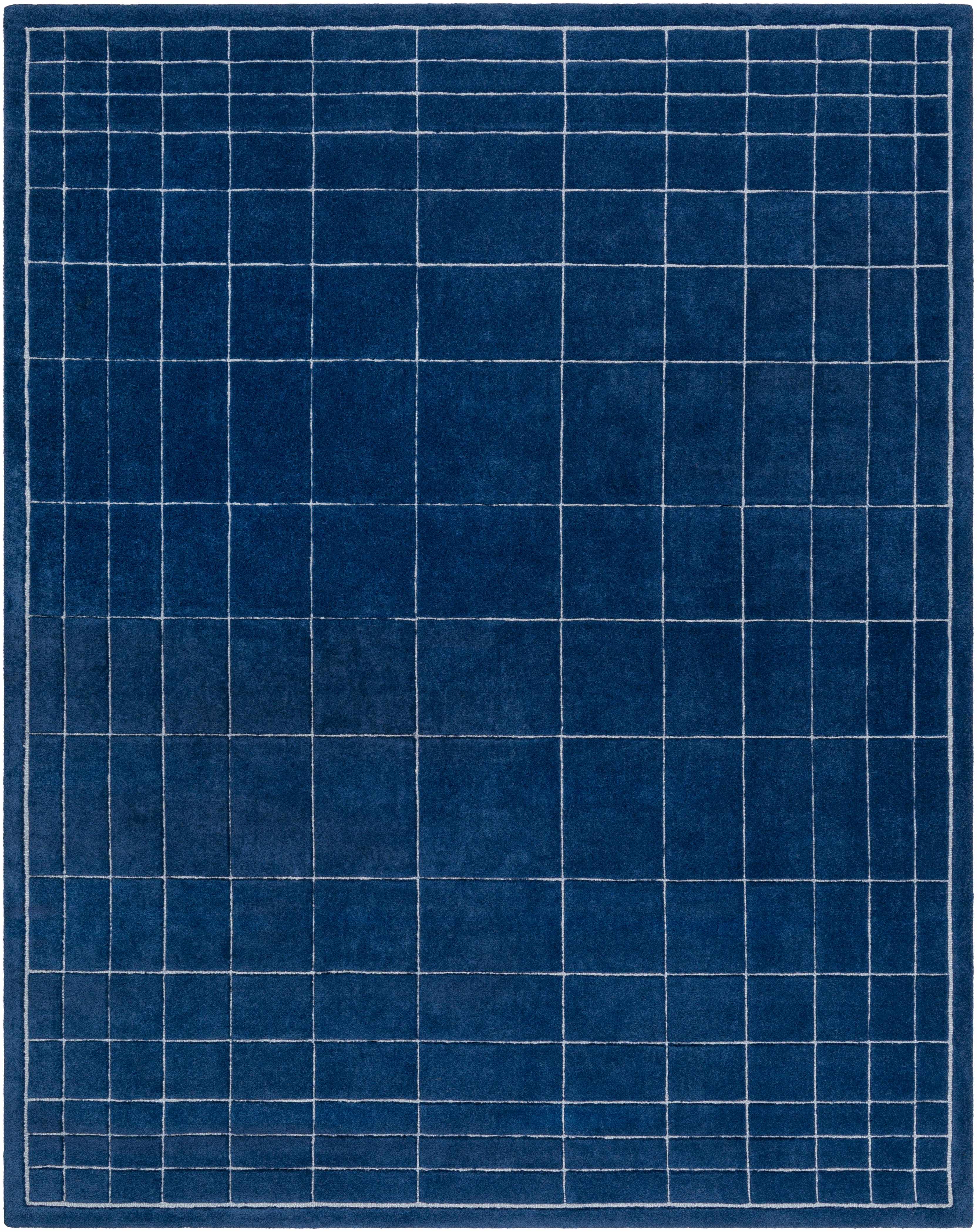 Sedna Navy Wool Area Rug