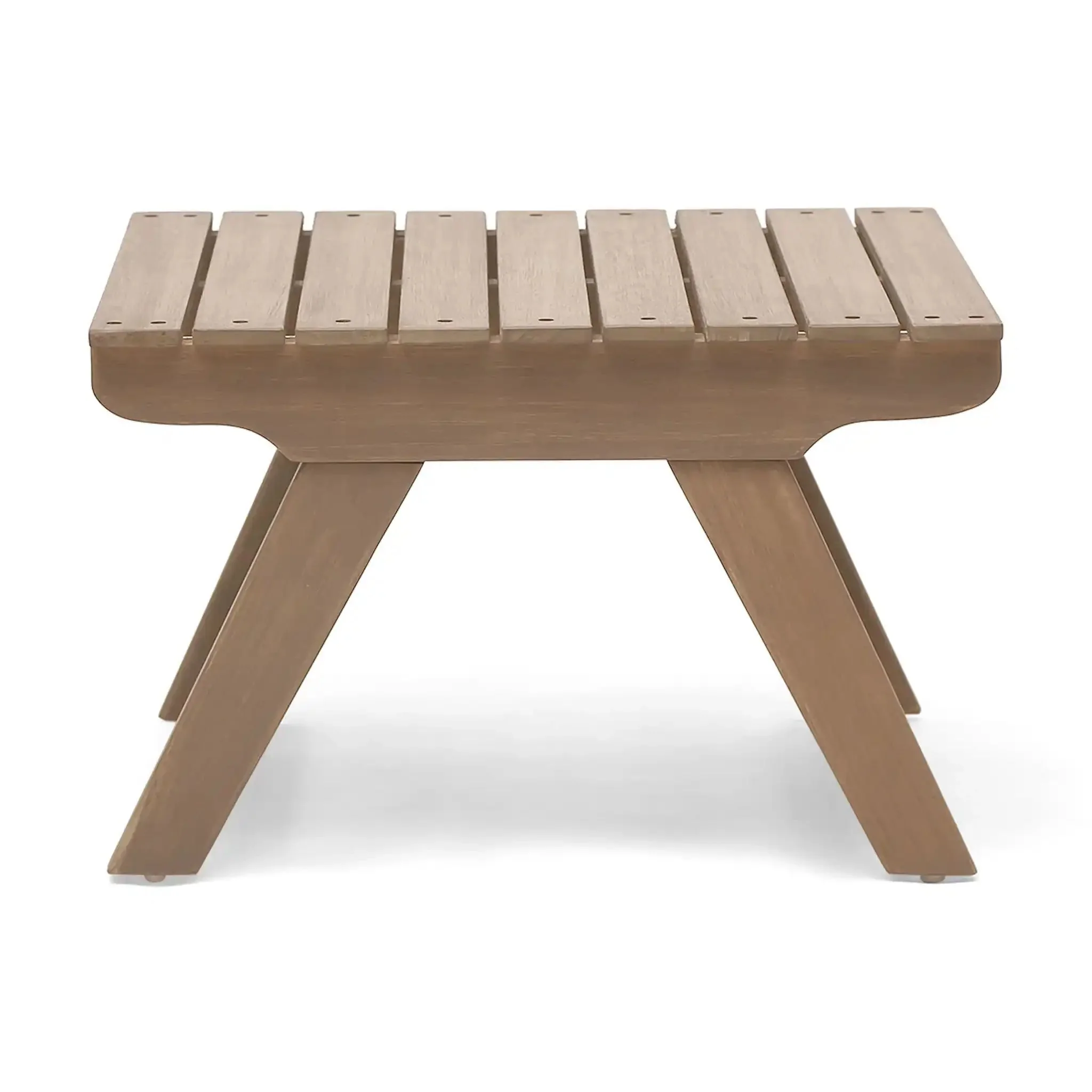 Sedona - Outdoor Side Table With Open Slat Design - Image 2