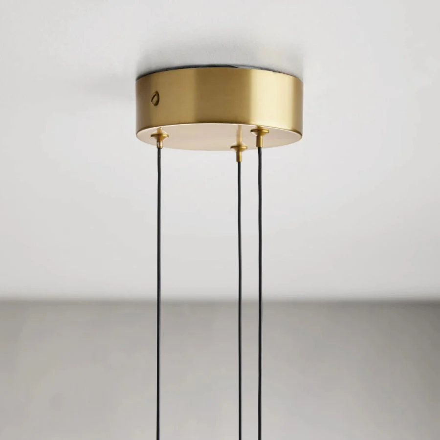 Seeded Glass Raindrop Pendant Light 1-Light 3-Light E12 Fixture - Image 9