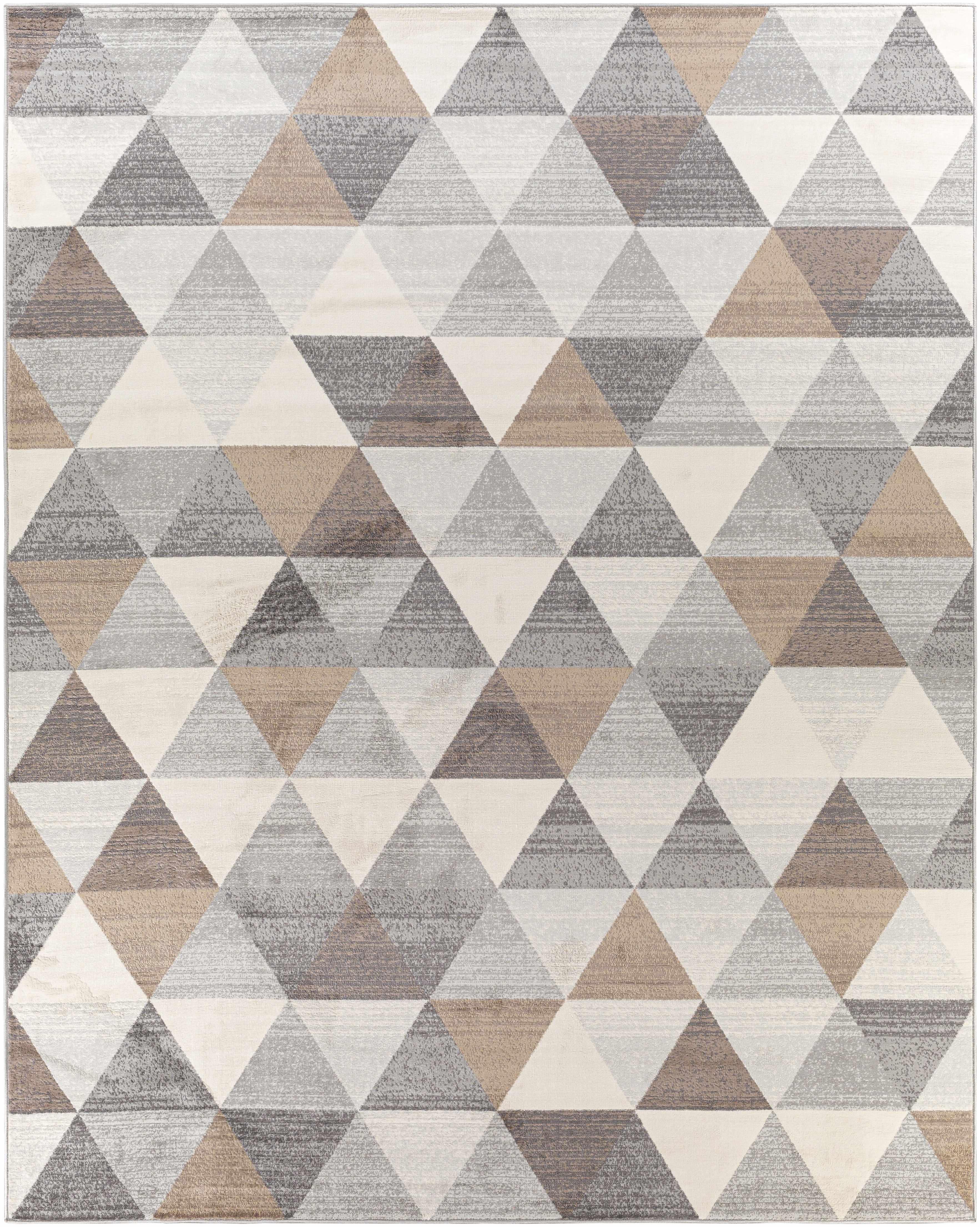 Sells Gray&Brown Triangles Area Carpet - Image 5