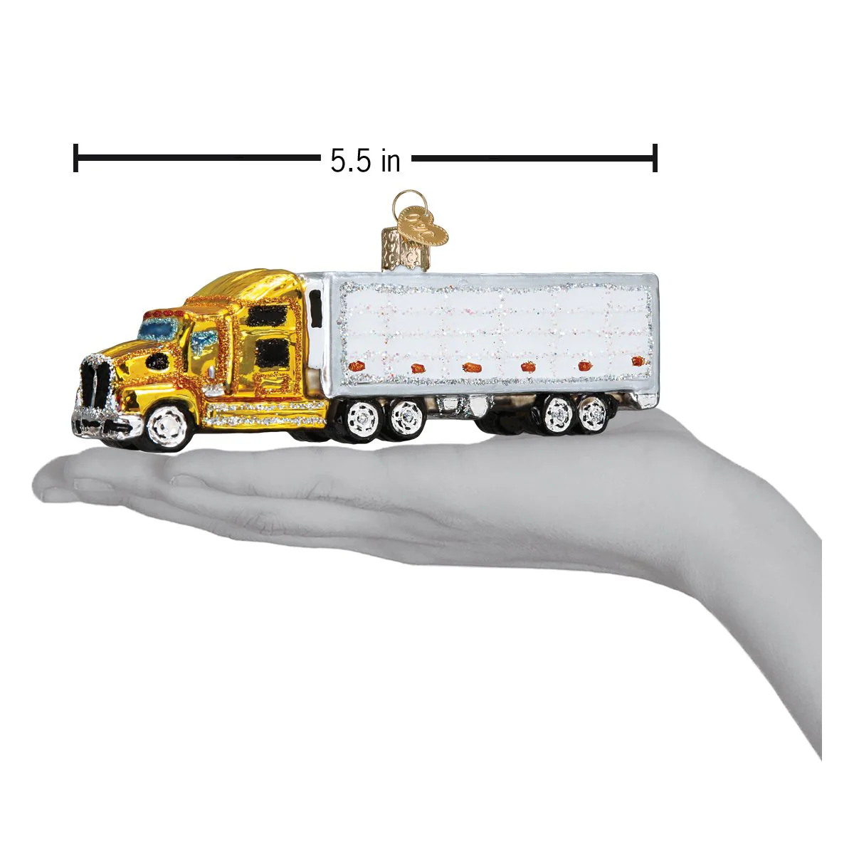 Semi Truck Ornament - Image 6