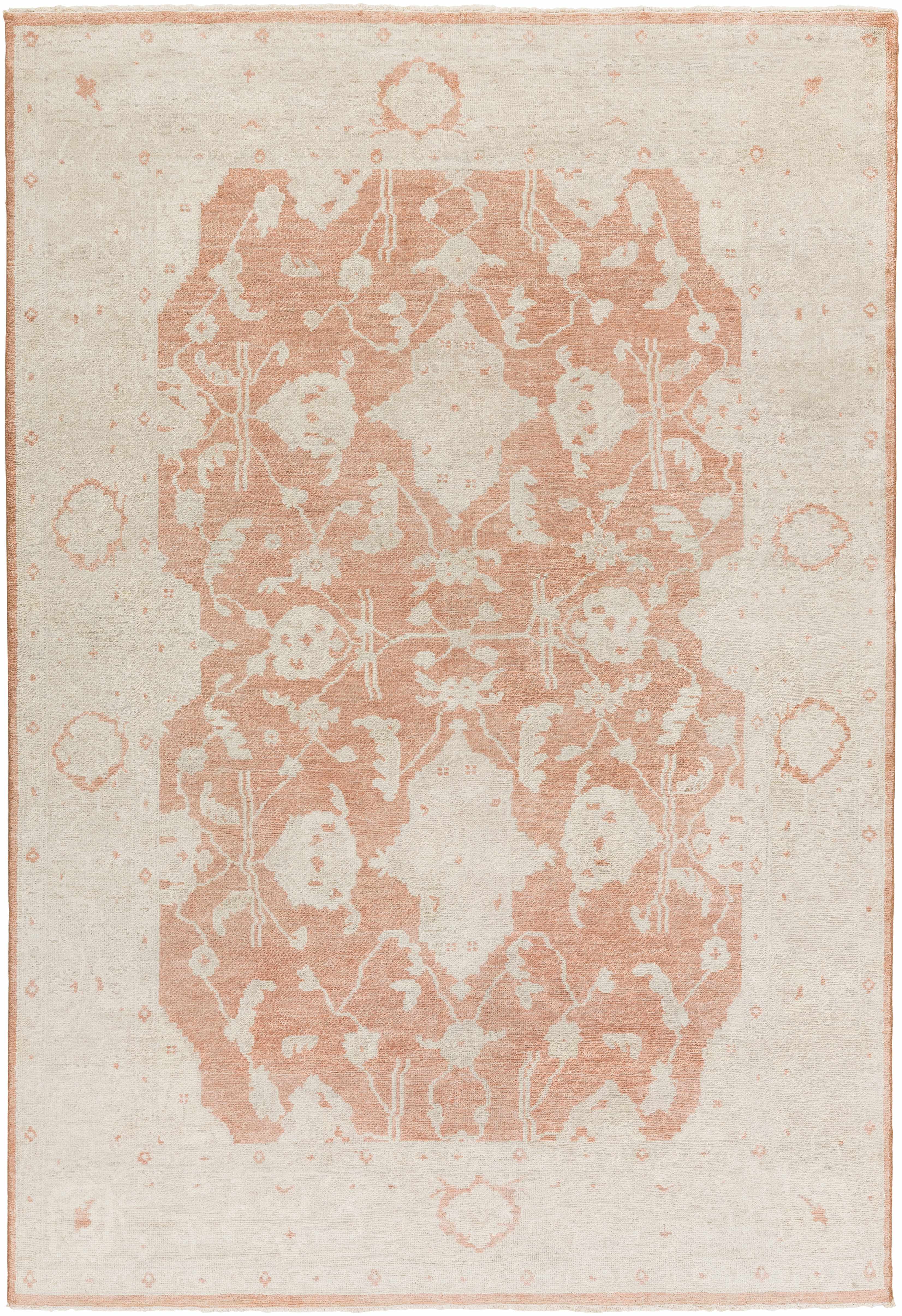 Seney Peach Area Rug - Clearance - Image 4