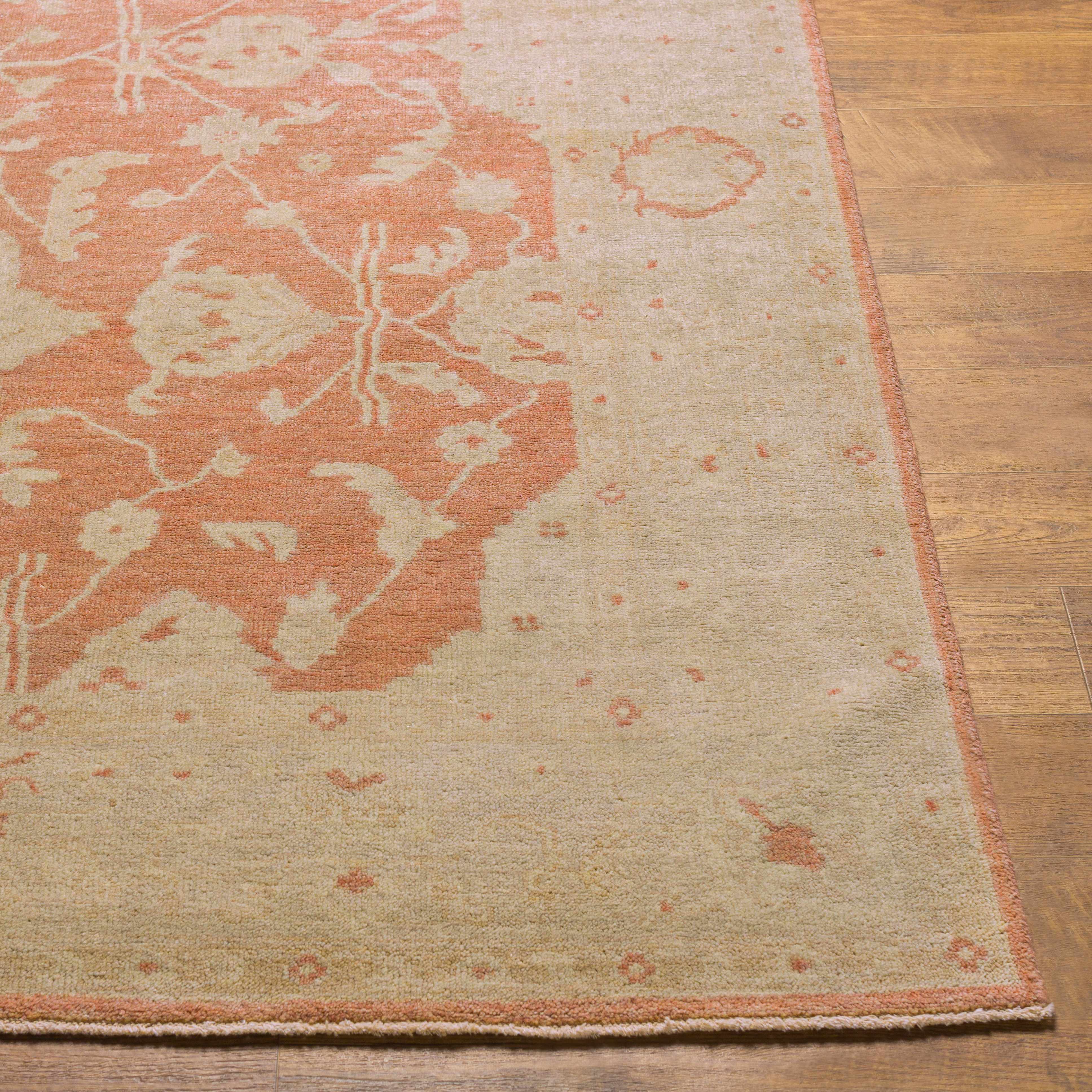 Seney Peach Area Rug - Clearance - Image 8