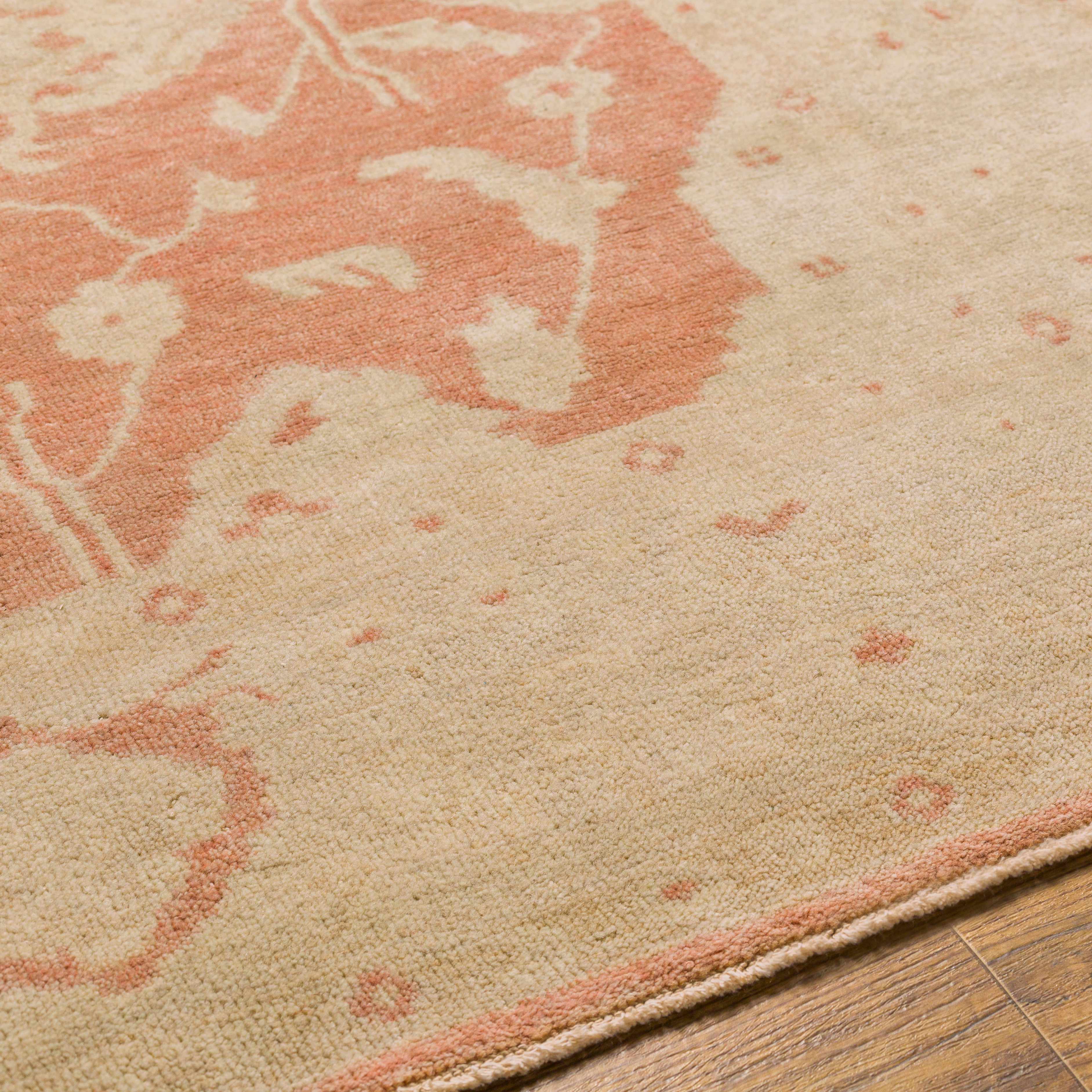 Seney Peach Area Rug - Clearance - Image 9