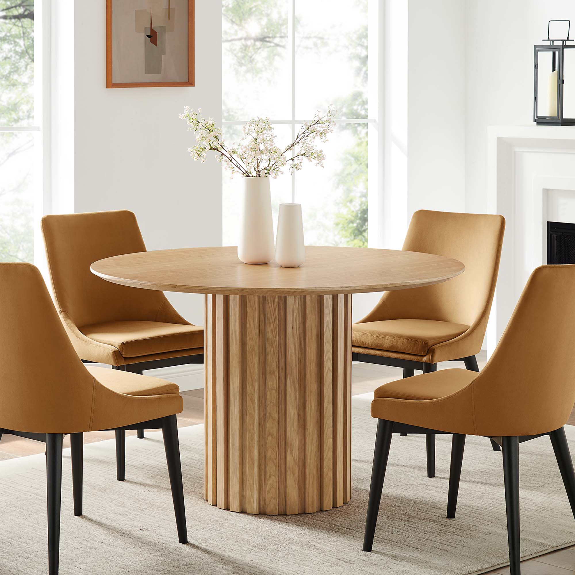 Senja 47" Round Dining Table by Modway - Image 7