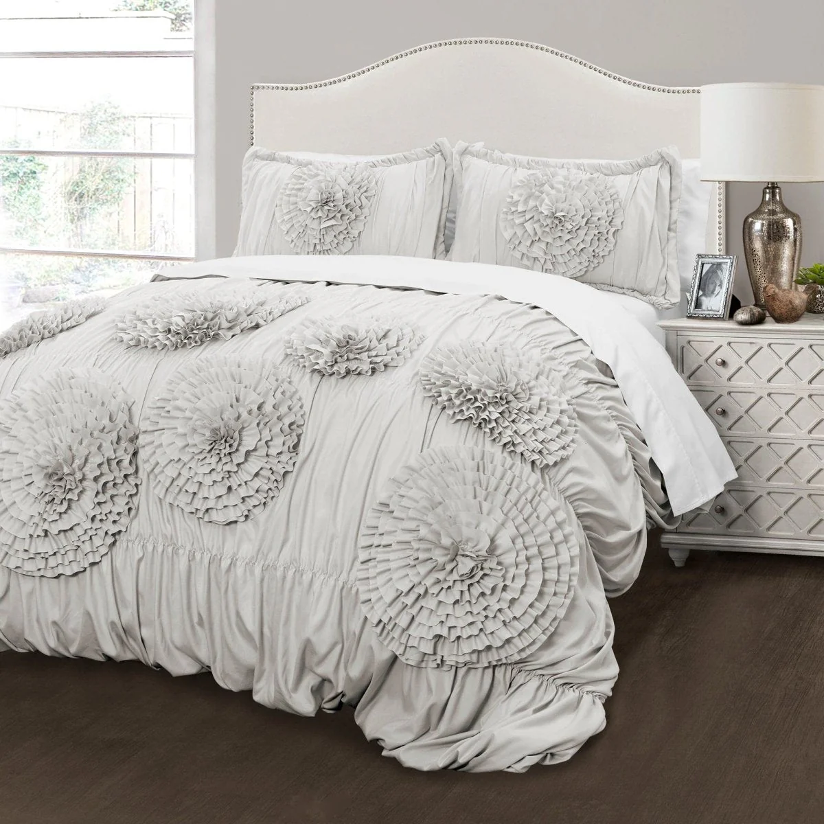 Serena 3 Piece Comforter Set - Image 15