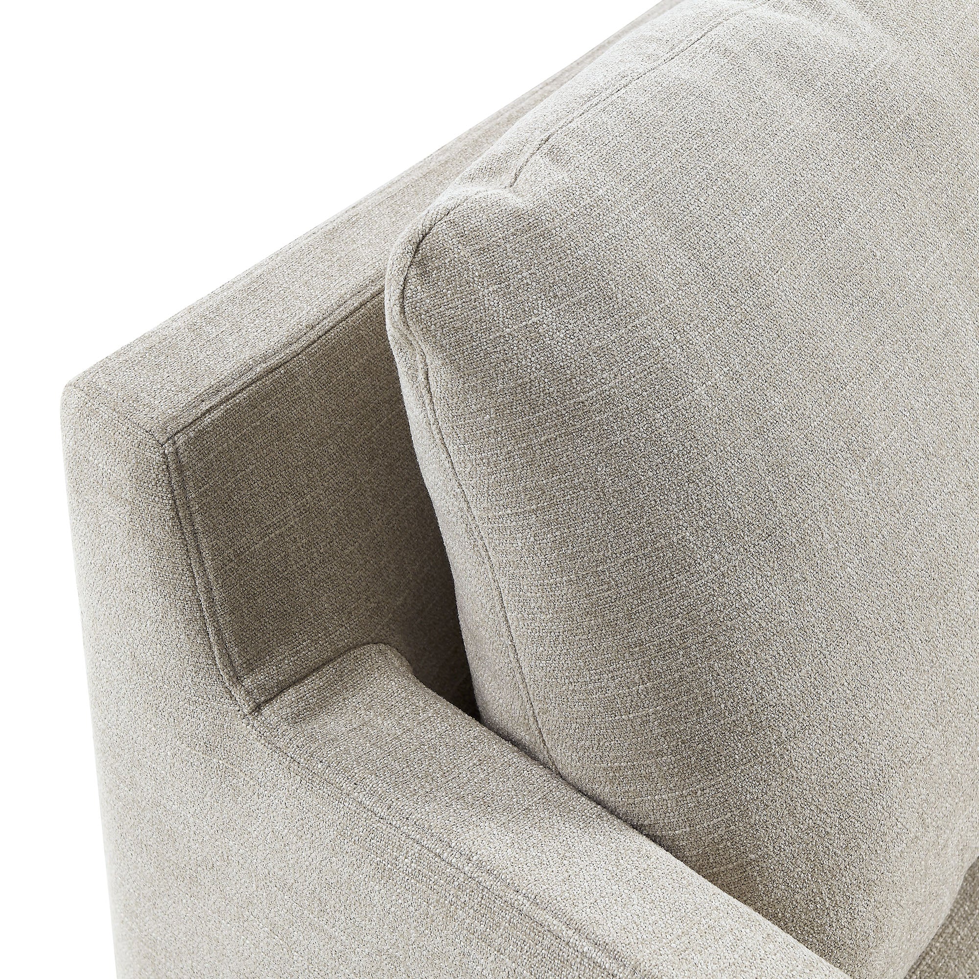 Serene Fabric Slipcovered Swivel Armchair by Modway - Image 10