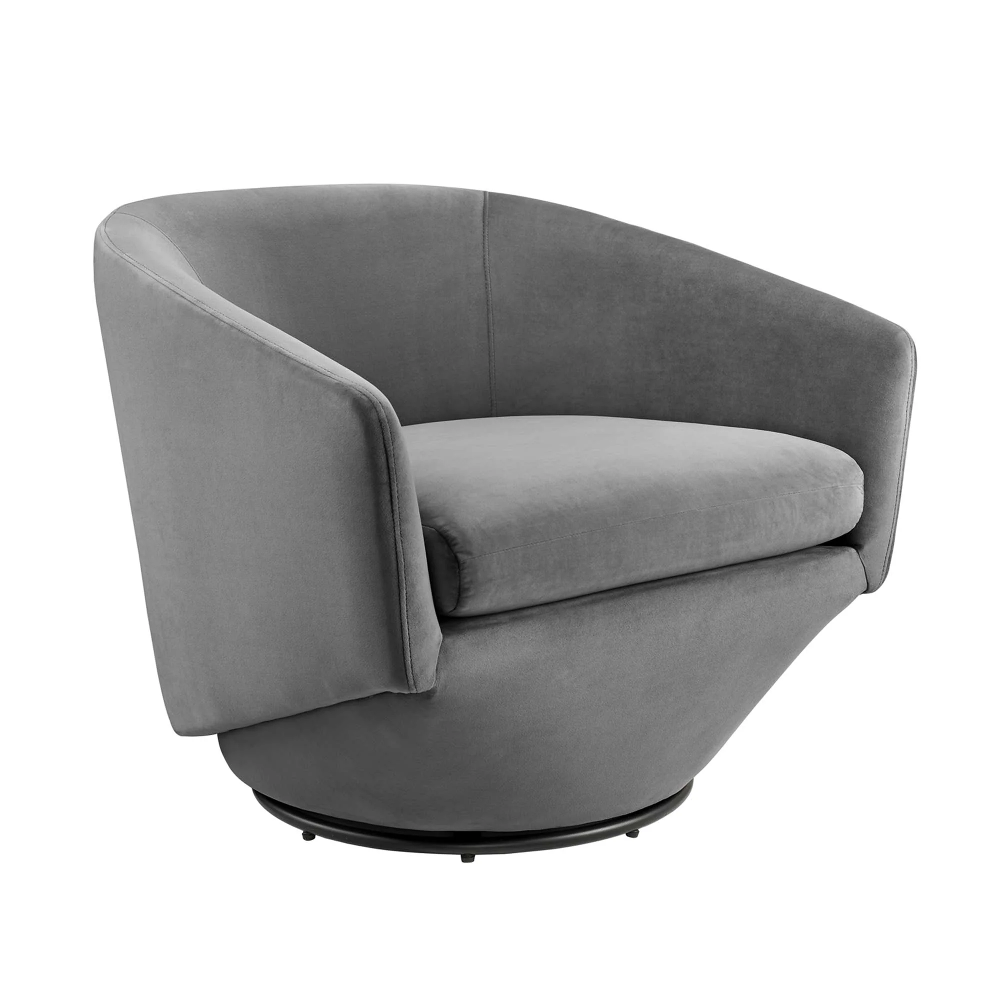 Series Performance Velvet Fabric Swivel Chair by Modway - Image 14