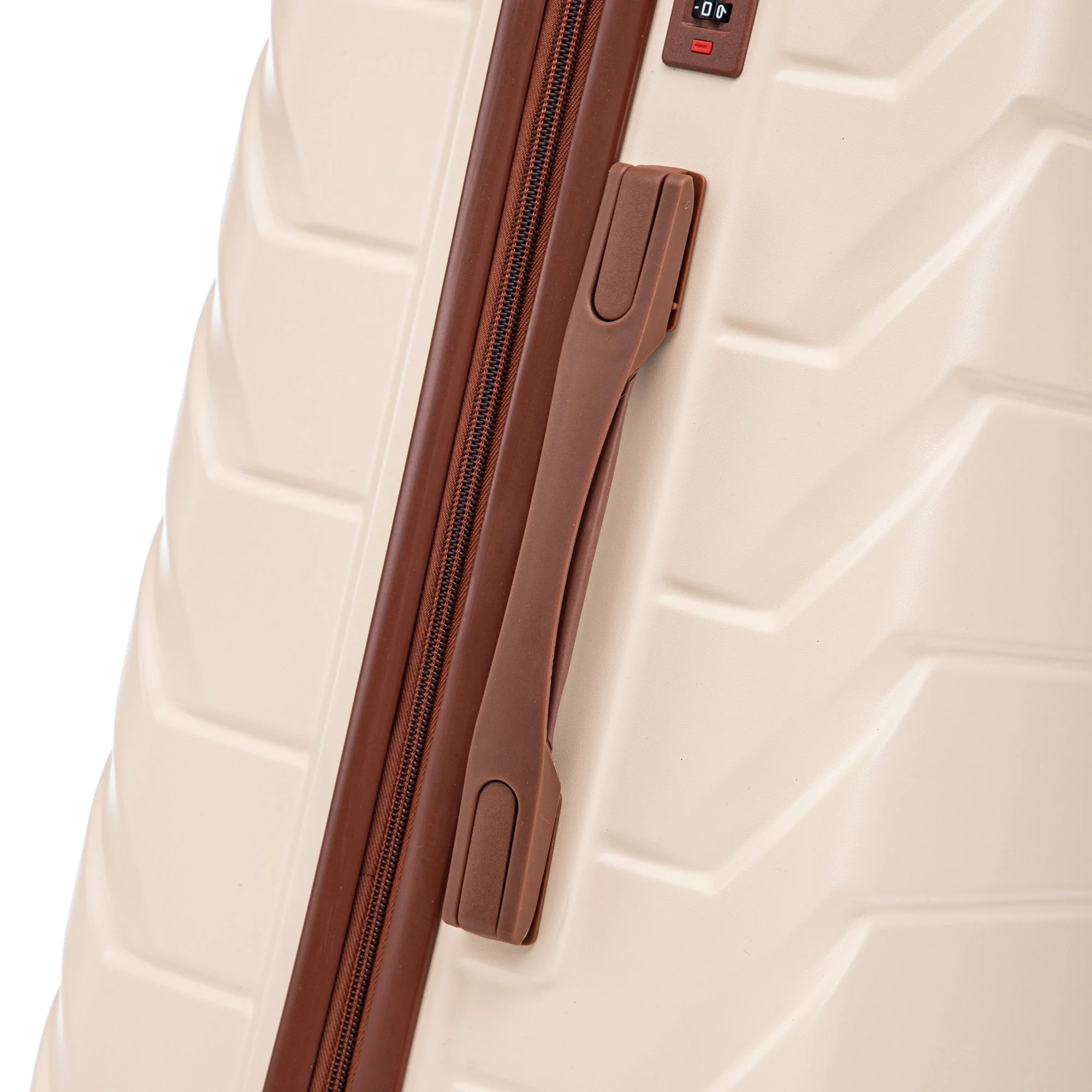 Set 3PCs 20'/24'/28' ABS Spinner Wheel Luggage - Beige - Image 17