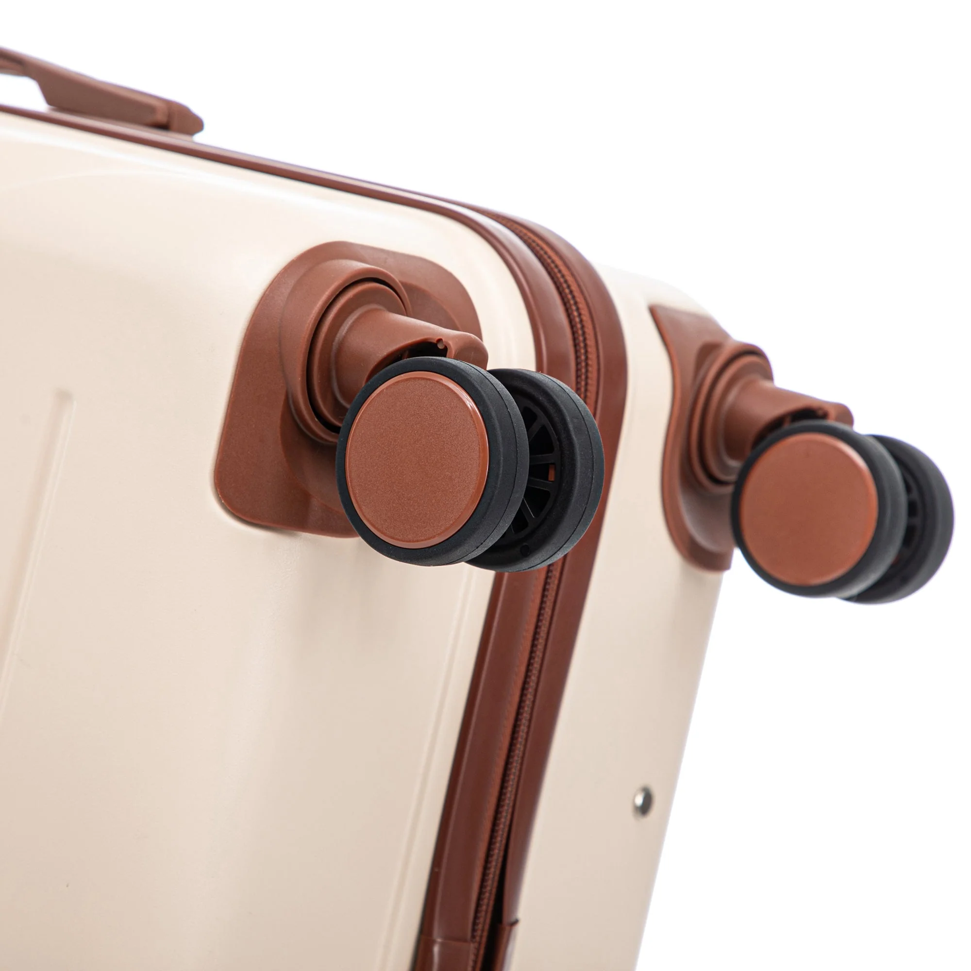 Set 3PCs 20'/24'/28' ABS Spinner Wheel Luggage - Beige - Image 18