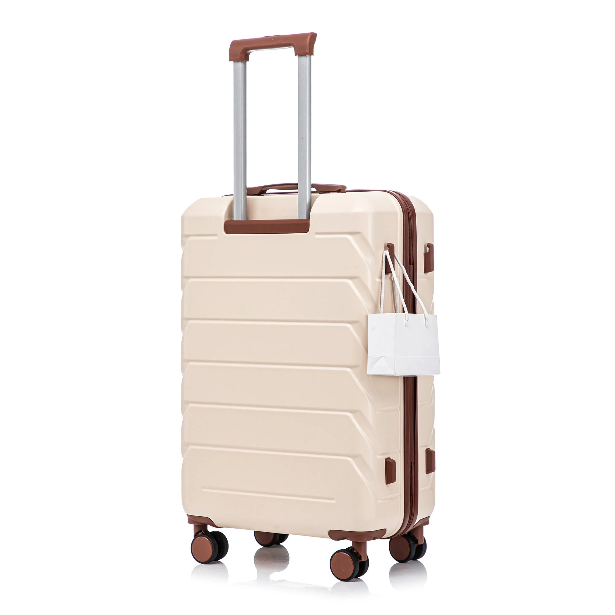 Set 3PCs 20'/24'/28' ABS Spinner Wheel Luggage - Beige - Image 25