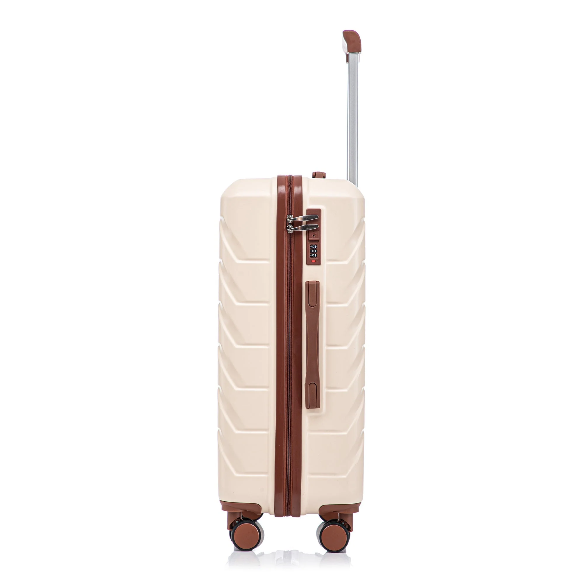 Set 3PCs 20'/24'/28' ABS Spinner Wheel Luggage - Beige - Image 26