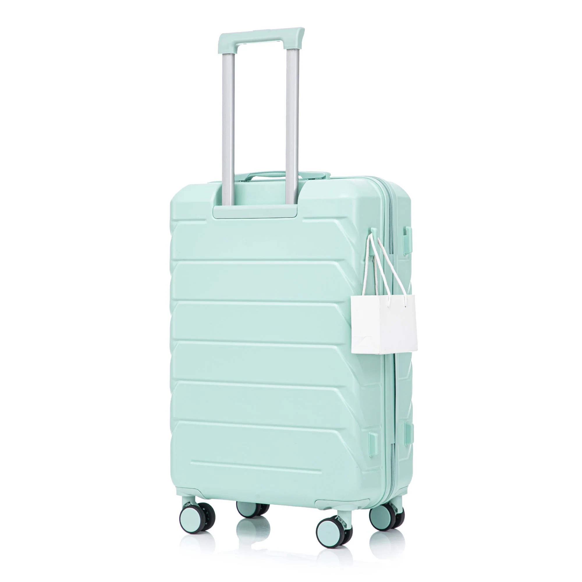 Set 3PCs 20'/24'/28' ABS Spinner Wheel Luggage - Mint Green - Image 23