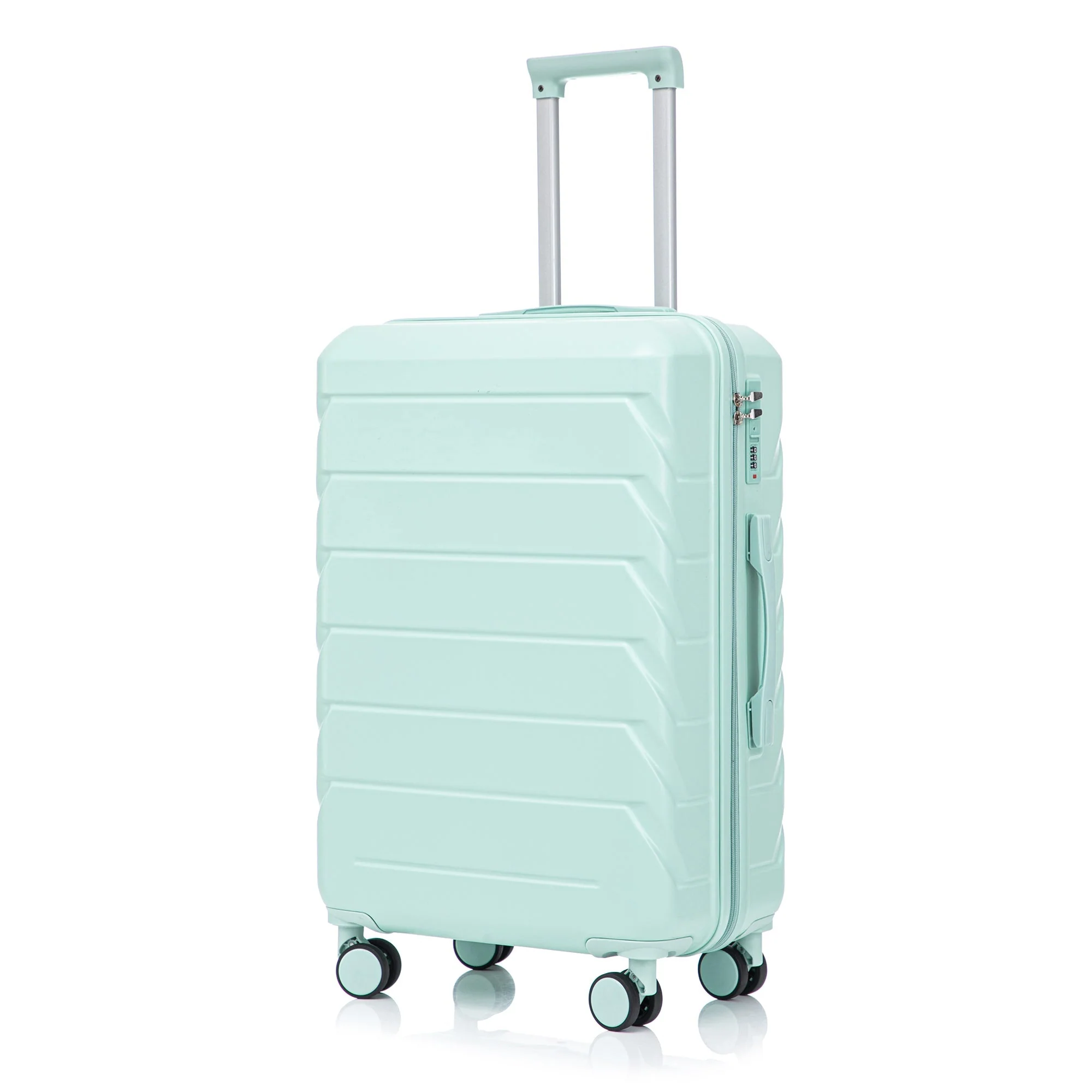 Set 3PCs 20'/24'/28' ABS Spinner Wheel Luggage - Mint Green - Image 27